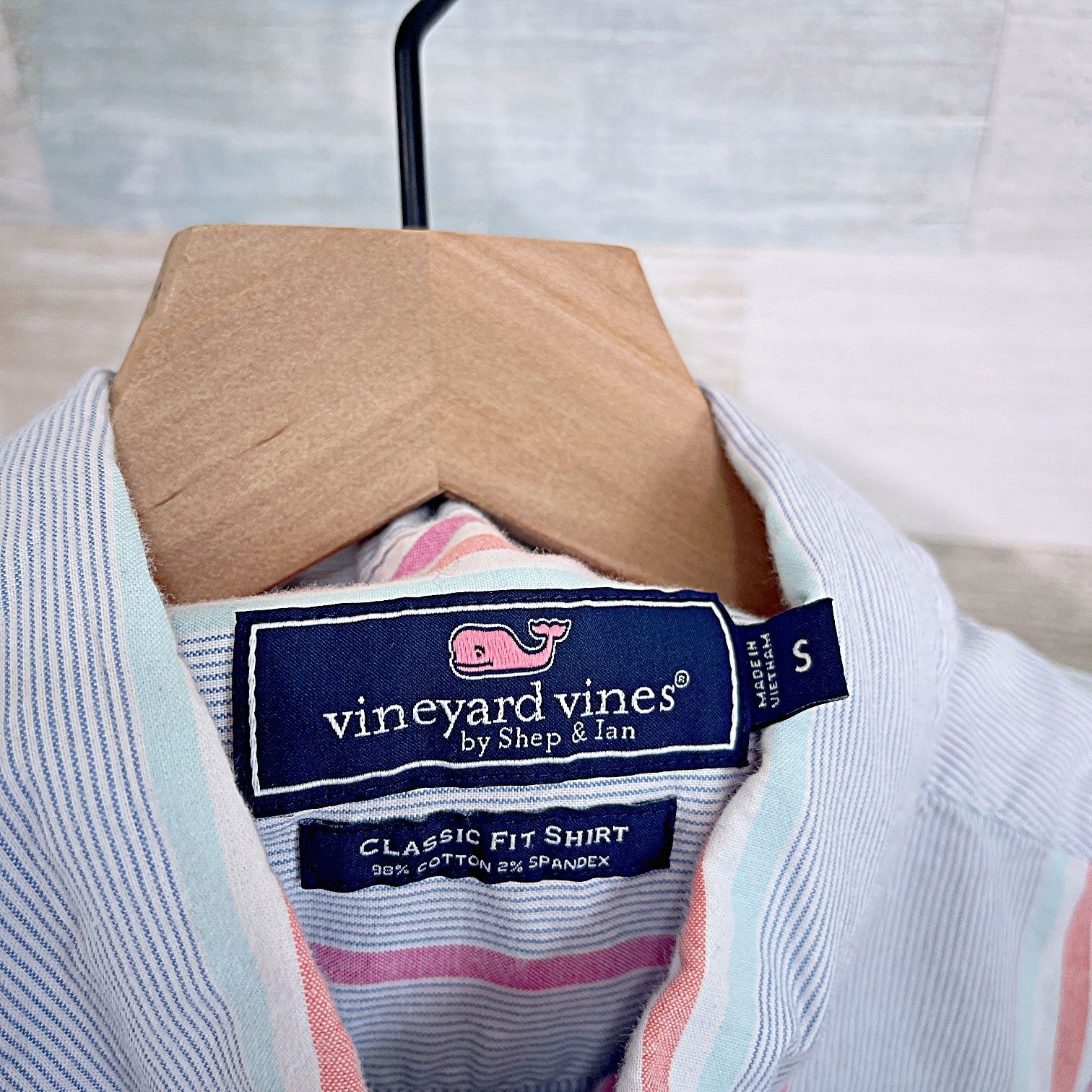Vineyard Vines Vineyard Vines Classic Short Sleeve Shirt Blue Striped Small Size US S / EU 44-46 / 1 - 5 Thumbnail