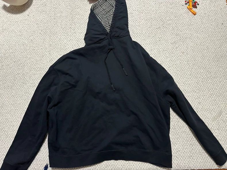 Raf Simons Raf Simons Hood sweater in houndstooth lattice-2505 Size US L / EU 52-54 / 3 - 1 Thumbnail