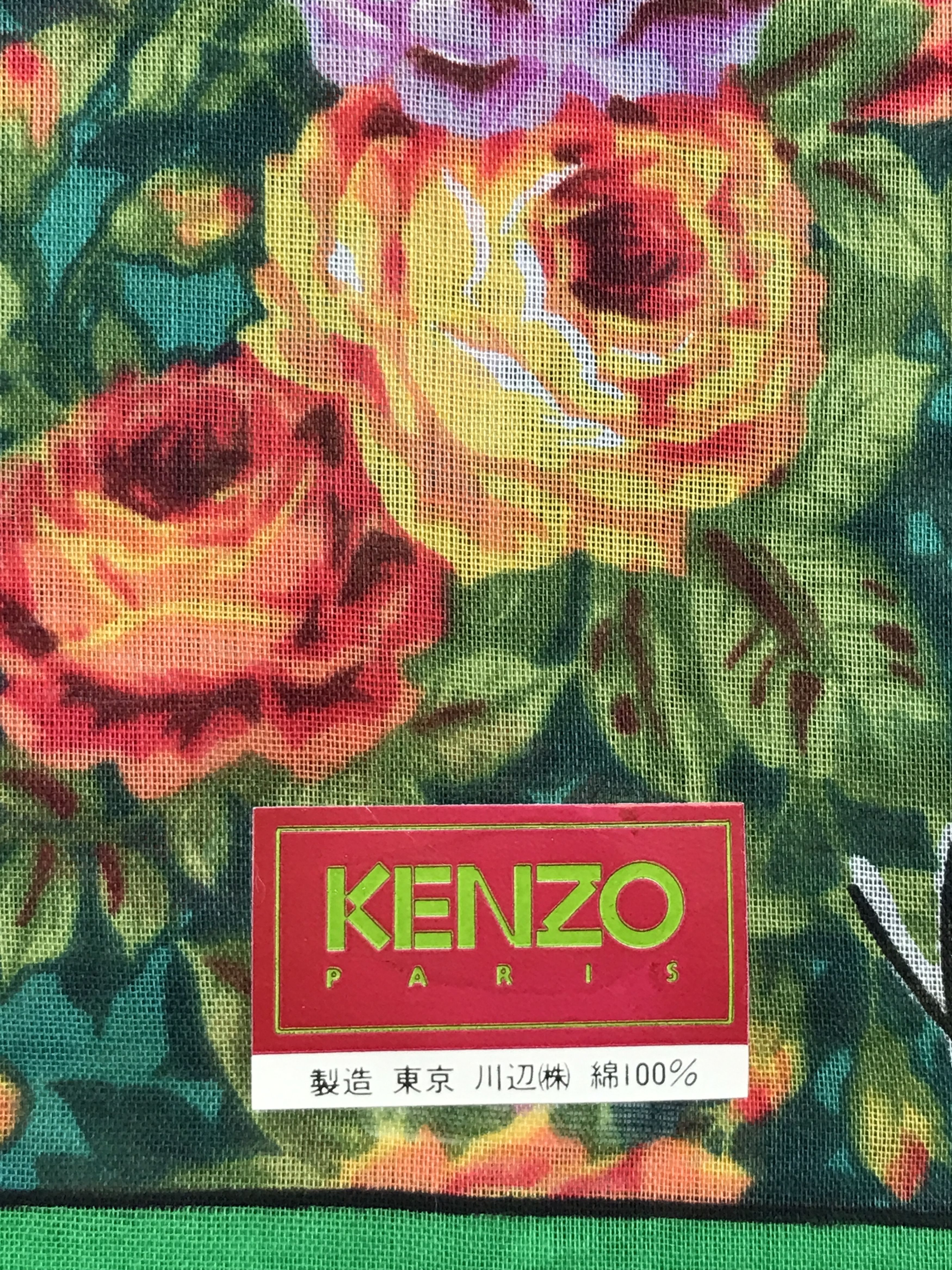 Japanese Brand × Kenzo × Vintage Vintage Kenzo Bandana Neckerchief Handkerchief Size ONE SIZE - 6 Thumbnail