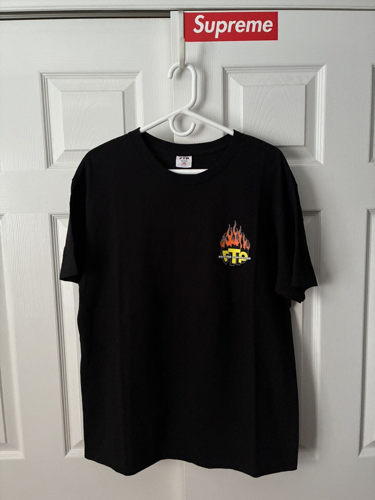 Fuck The Population FTP CITY IN FLAMES SIZE L Size US L / EU 52-54 / 3 - 1 Thumbnail