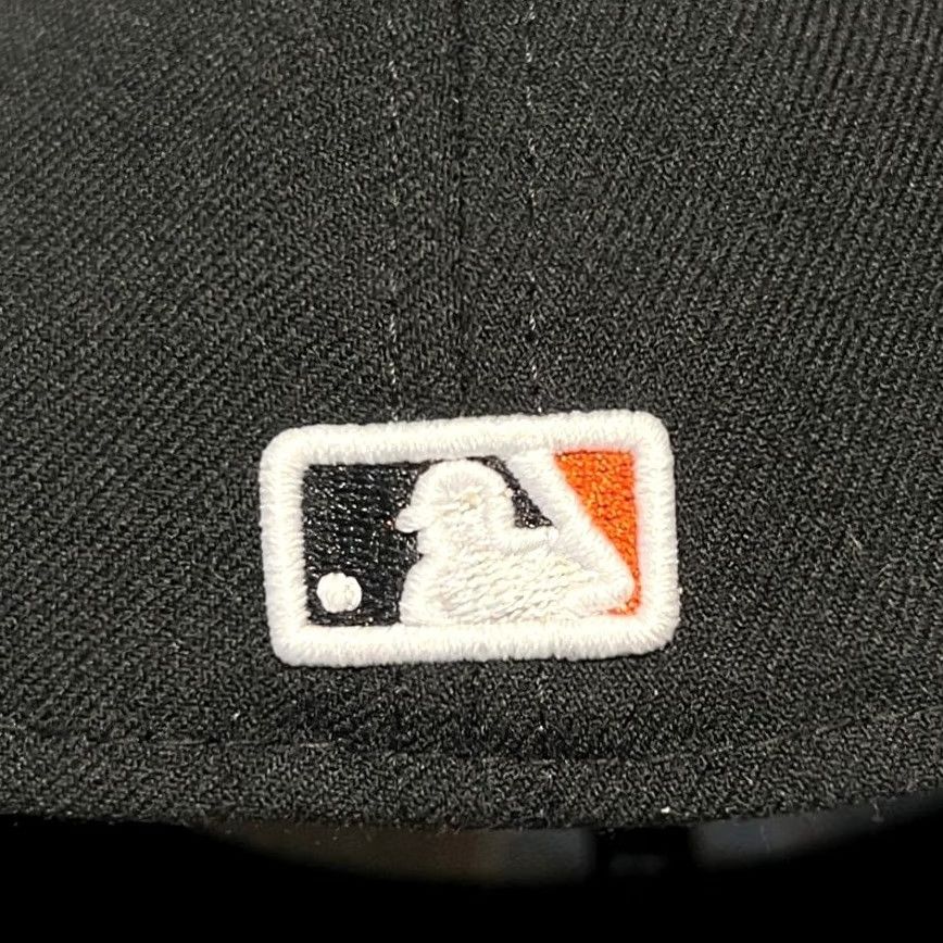 New Era New Era 59FIFTY Miami Marlins Hat Mens Size 8 Black MLB Fitted On-Field Cap Size ONE SIZE - 5 Thumbnail