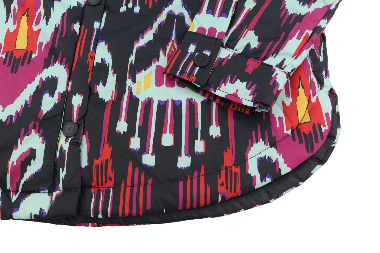 Desigual ELIOT M Colourful Abstract Print Padded Jacket 88467 Size M / US 6-8 / IT 42-44 - 6 Thumbnail