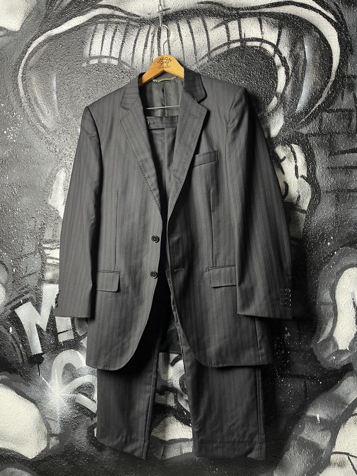 Dolce & Gabbana Dolce&Gabbana Vintage Luxury Italian Suit 2 Piece Virgin Wool Men’s Size 48 Size 48R - 1 Thumbnail