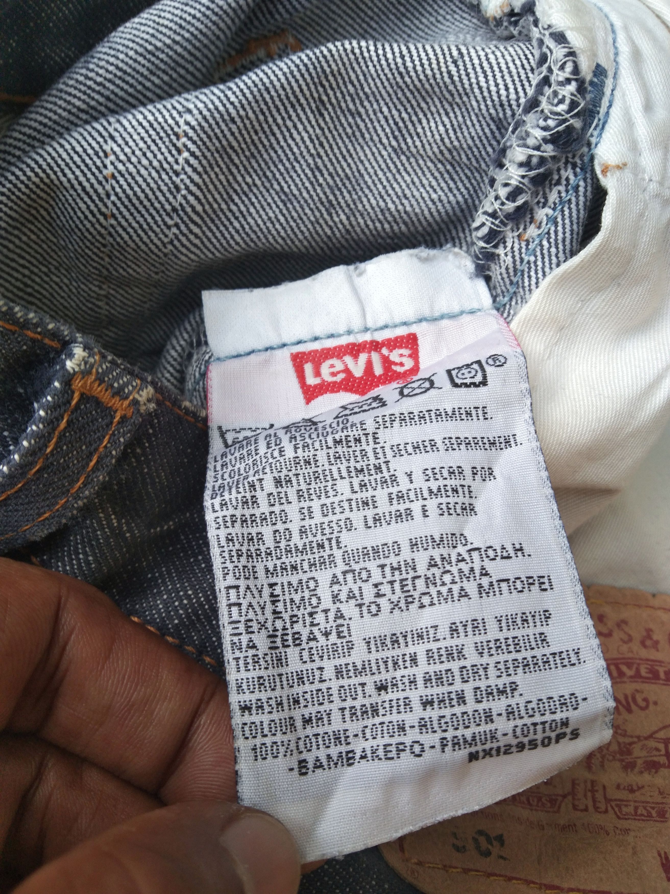 Levi's Vintage Levi's 501 Distressed Jeans 32x32 Size US 32 / EU 48 - 10 Thumbnail