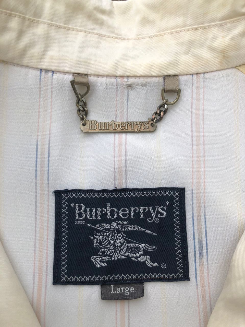 Burberry 1990s Vintage Burberrys Utilities Jacket Size US L / EU 52-54 / 3 - 3 Thumbnail
