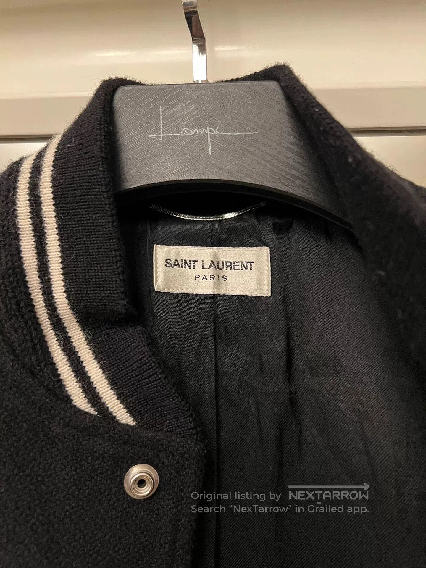 Saint Laurent Paris Saint Laurent SLP Varsity Jacket. Size US S / EU 44-46 / 1 - 3 Thumbnail