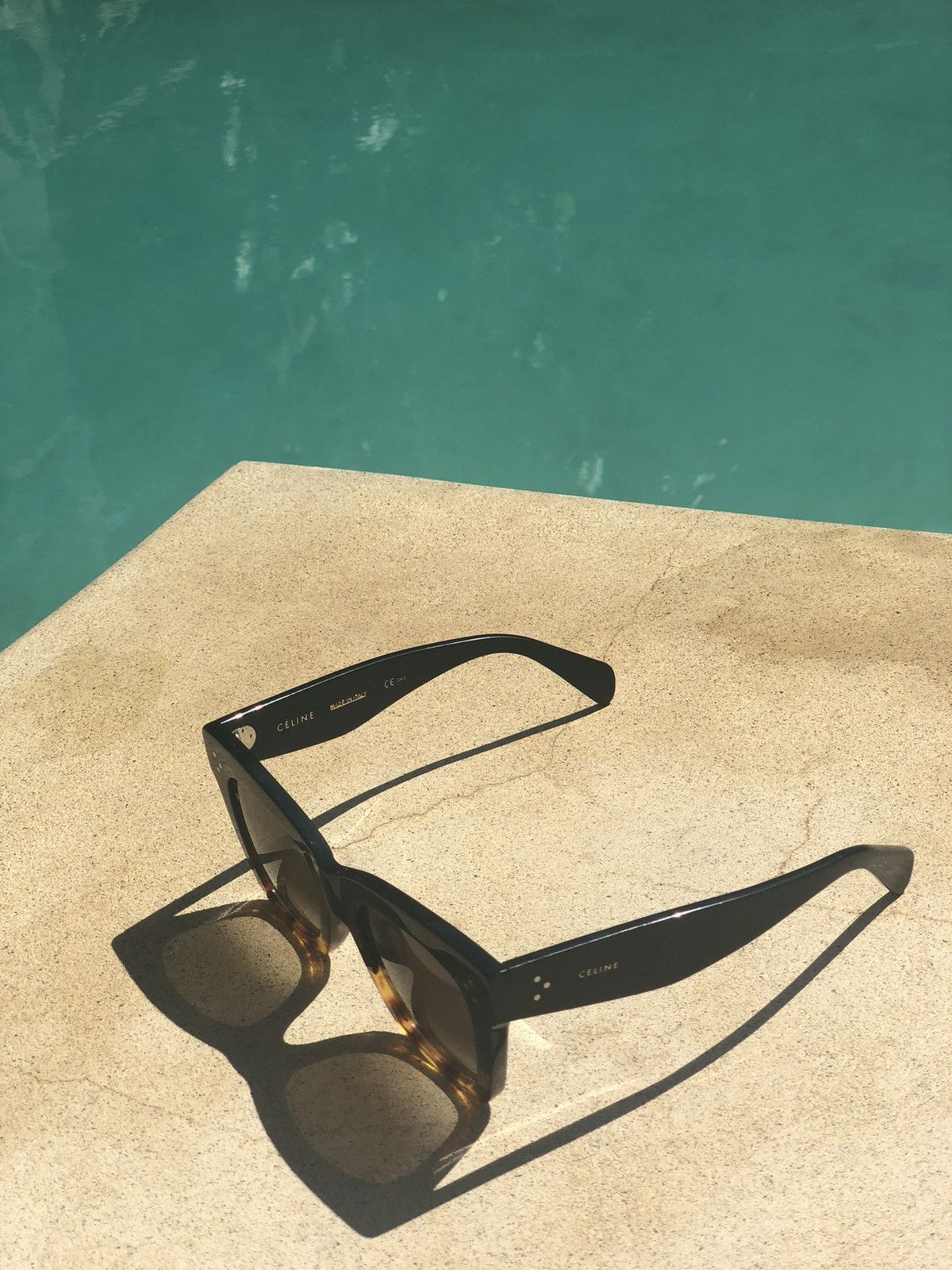 Celine × Phoebe Philo CÉLINE CATHERINE OVERSIZED SUNNIES Size ONE SIZE - 3 Thumbnail
