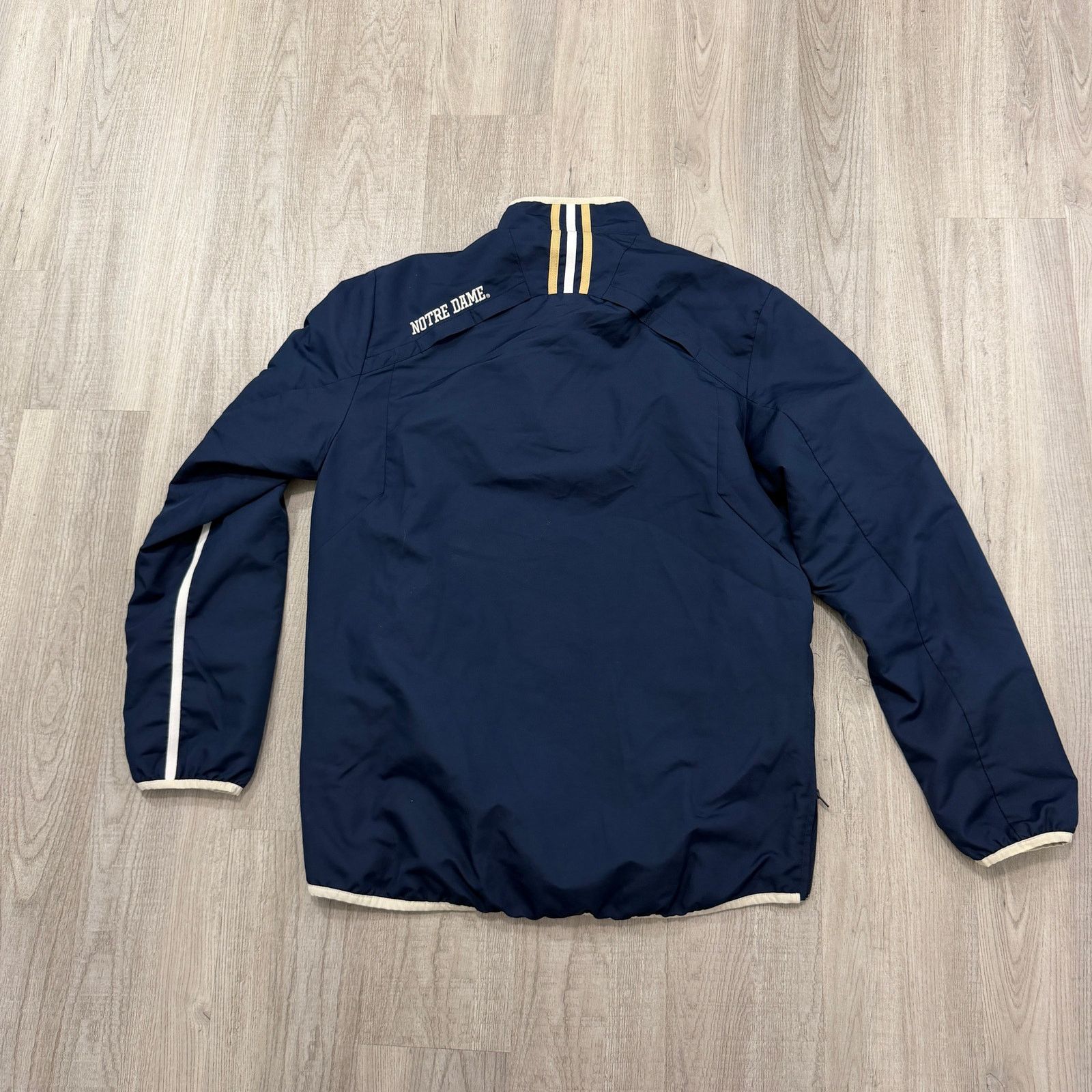 Adidas Adidas Notre Dame Fighting Irish 1/4 Zip Pullover Medium Size US M / EU 48-50 / 2 - 10 Thumbnail