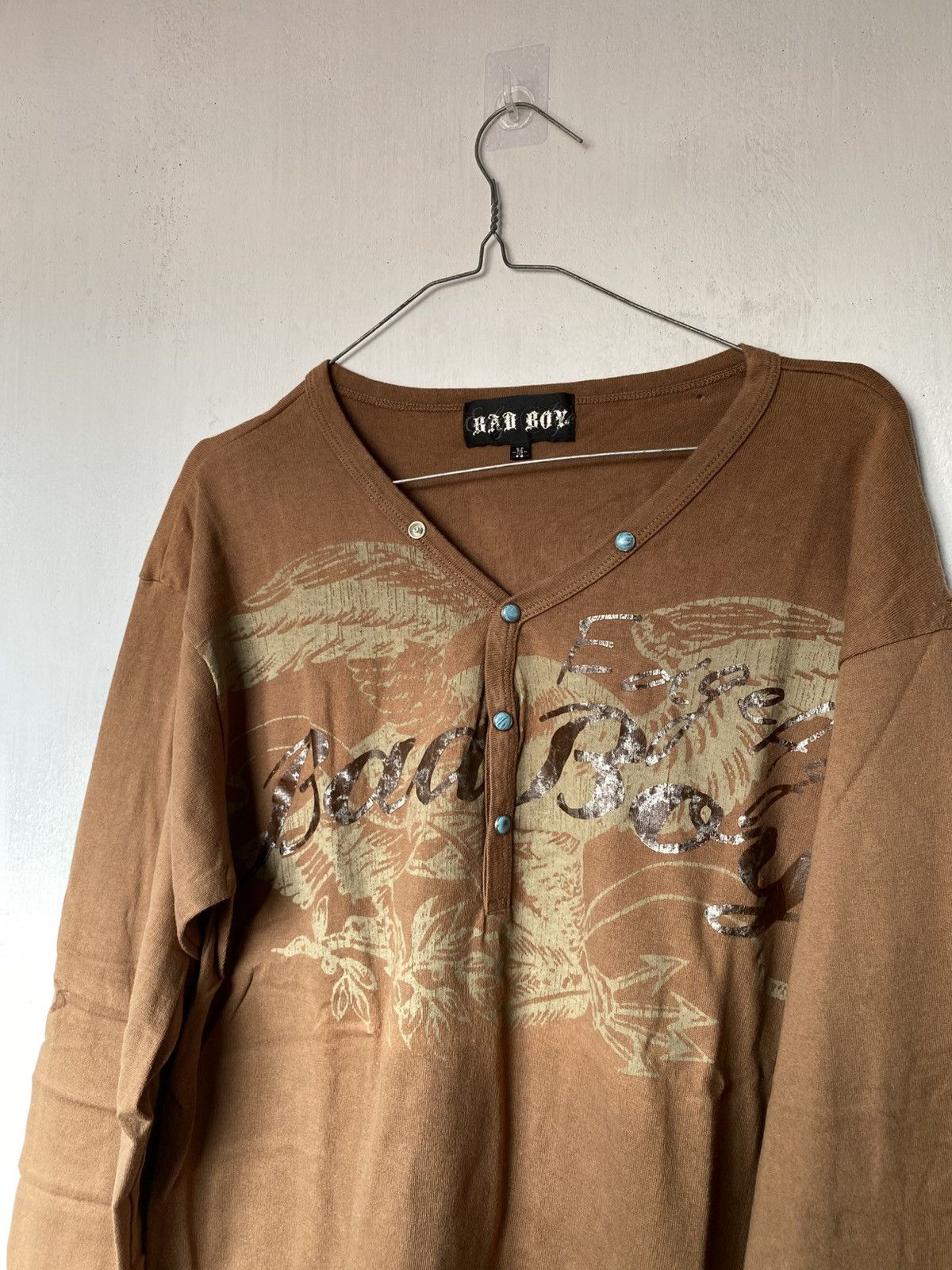Beauty Beast × If Six Was Nine × Japanese Brand Bad Boy Poem Longsleeve Lgb Style Size US M / EU 48-50 / 2 - 3 Thumbnail