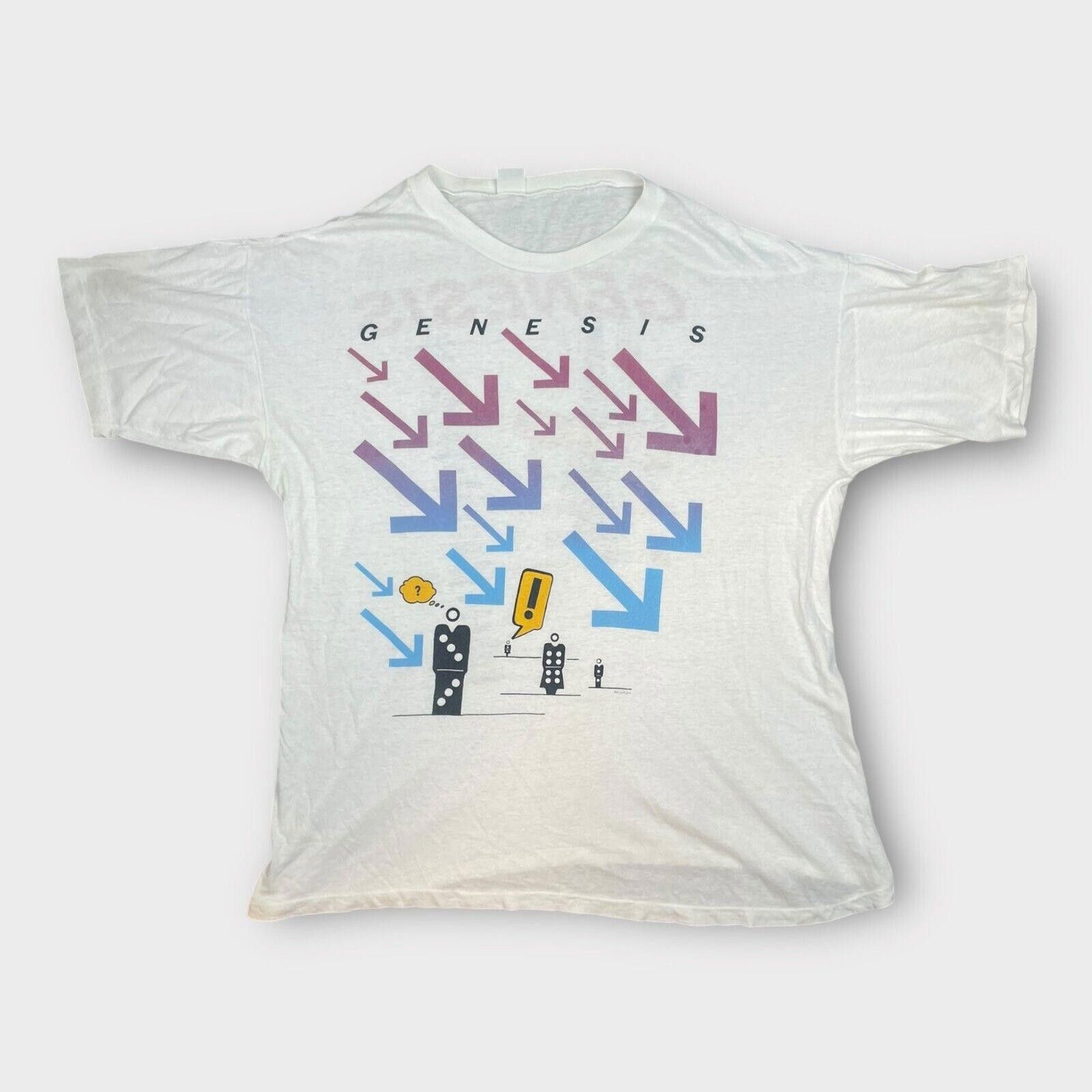 Designer 1987 Genesis Tshirt Size US XL / EU 56 / 4 - 2 Thumbnail