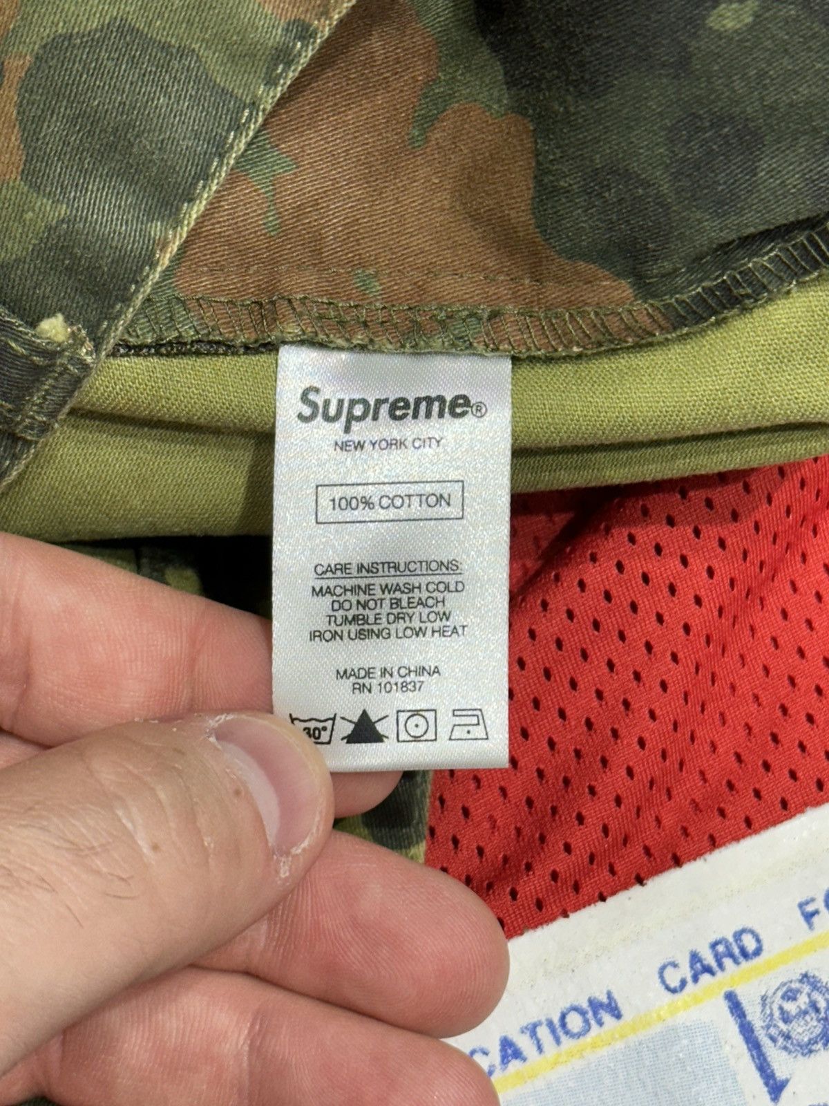 Supreme Supreme Cargo Short SS23 Olive Camo Size 30 Size US 30 / EU 46 - 3 Thumbnail