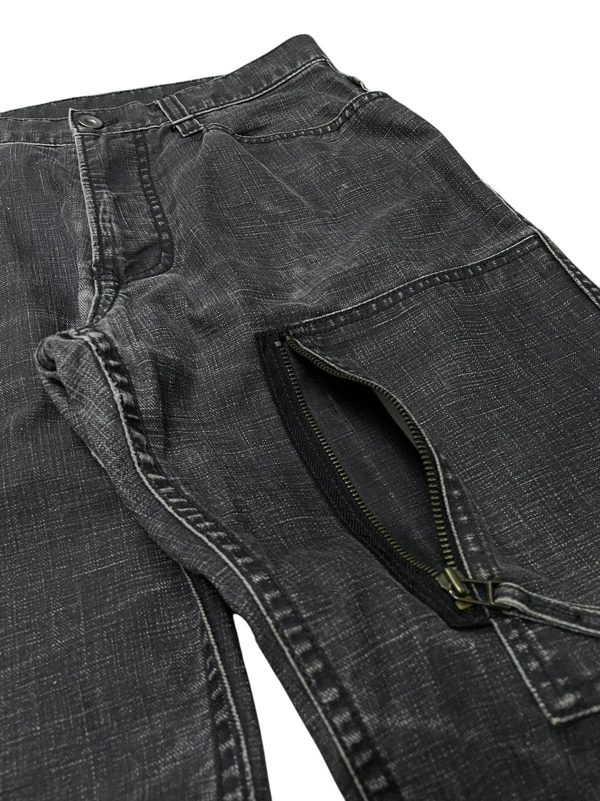 20471120 × Beauty Beast × Nicole Club Nicole Club For Men Japan Zip Up Ankle Flare Pants Size US 32 / EU 48 - 8 Thumbnail