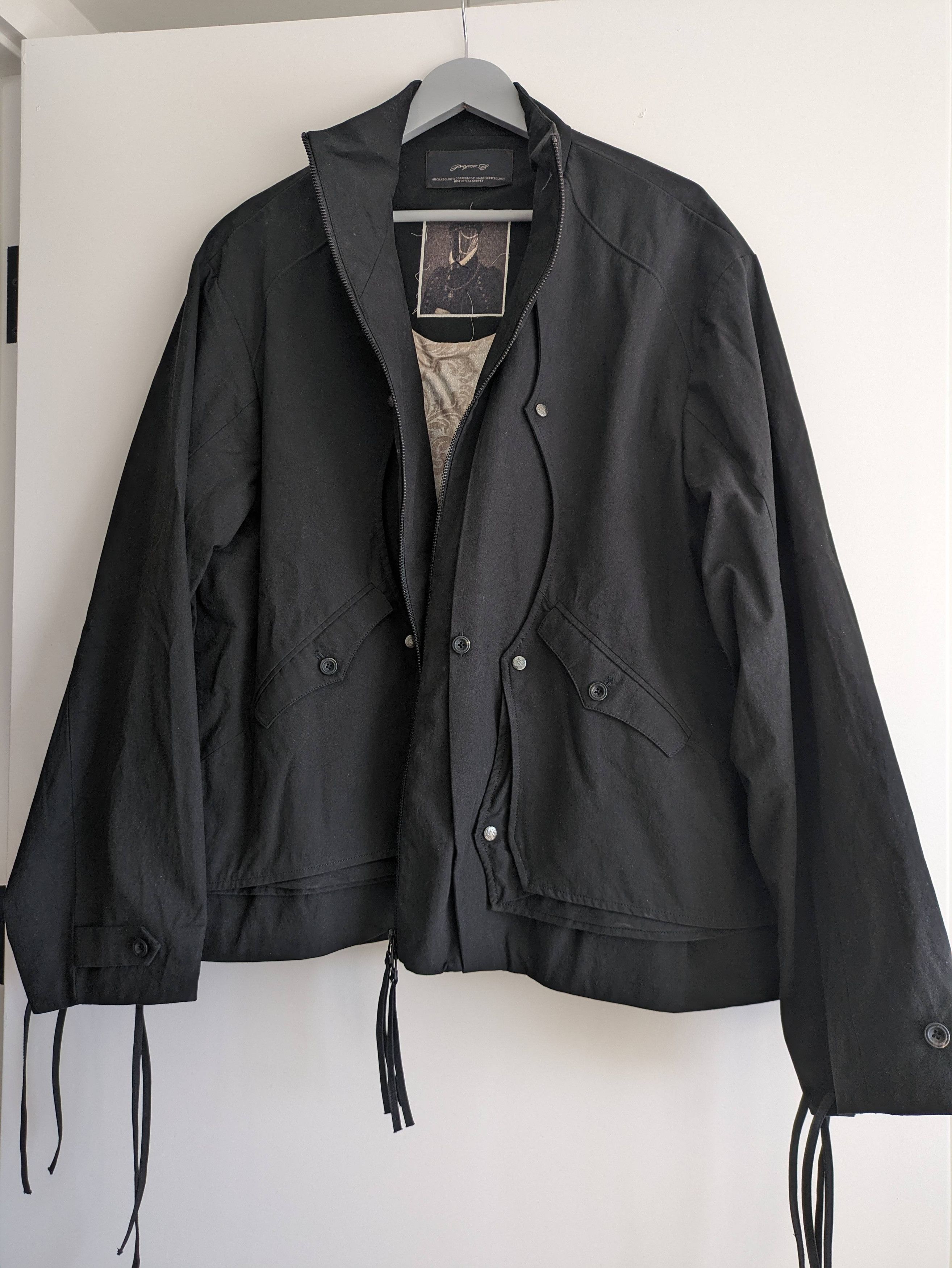 ジャケット・アウター 24aw professor.E Poncho Jacket Professor.E Poncho Jacket In Black - 40% Off | Editorialist