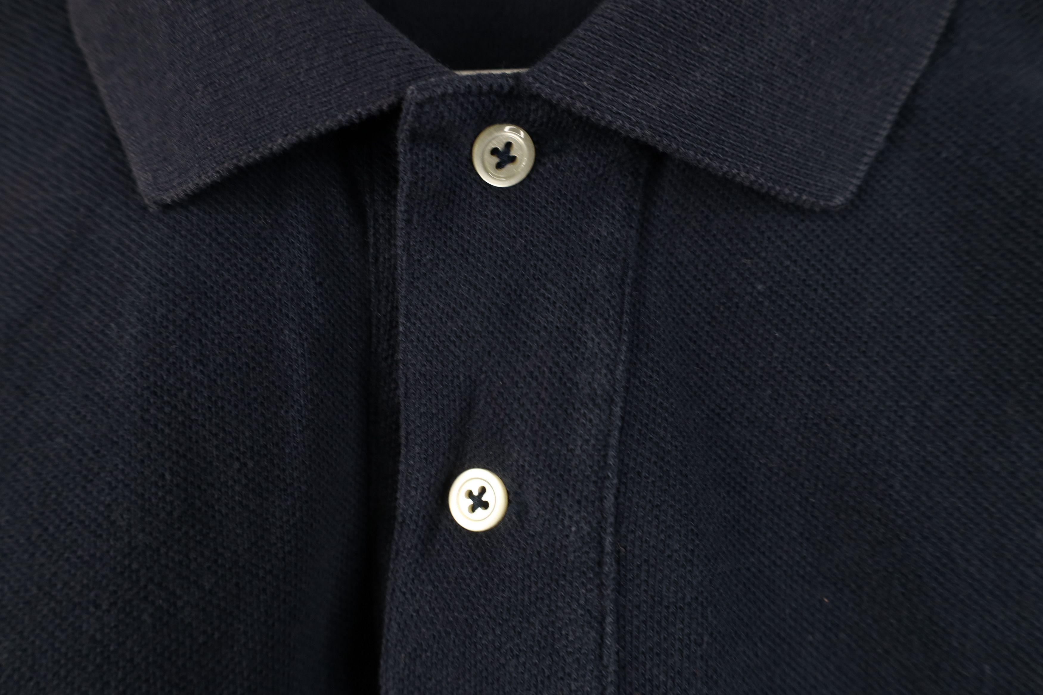 Ralph Lauren Vintage 90s Ralph Lauren Long Sleeve Rugby Polo Shirt Blue Size US S / EU 44-46 / 1 - 5 Thumbnail