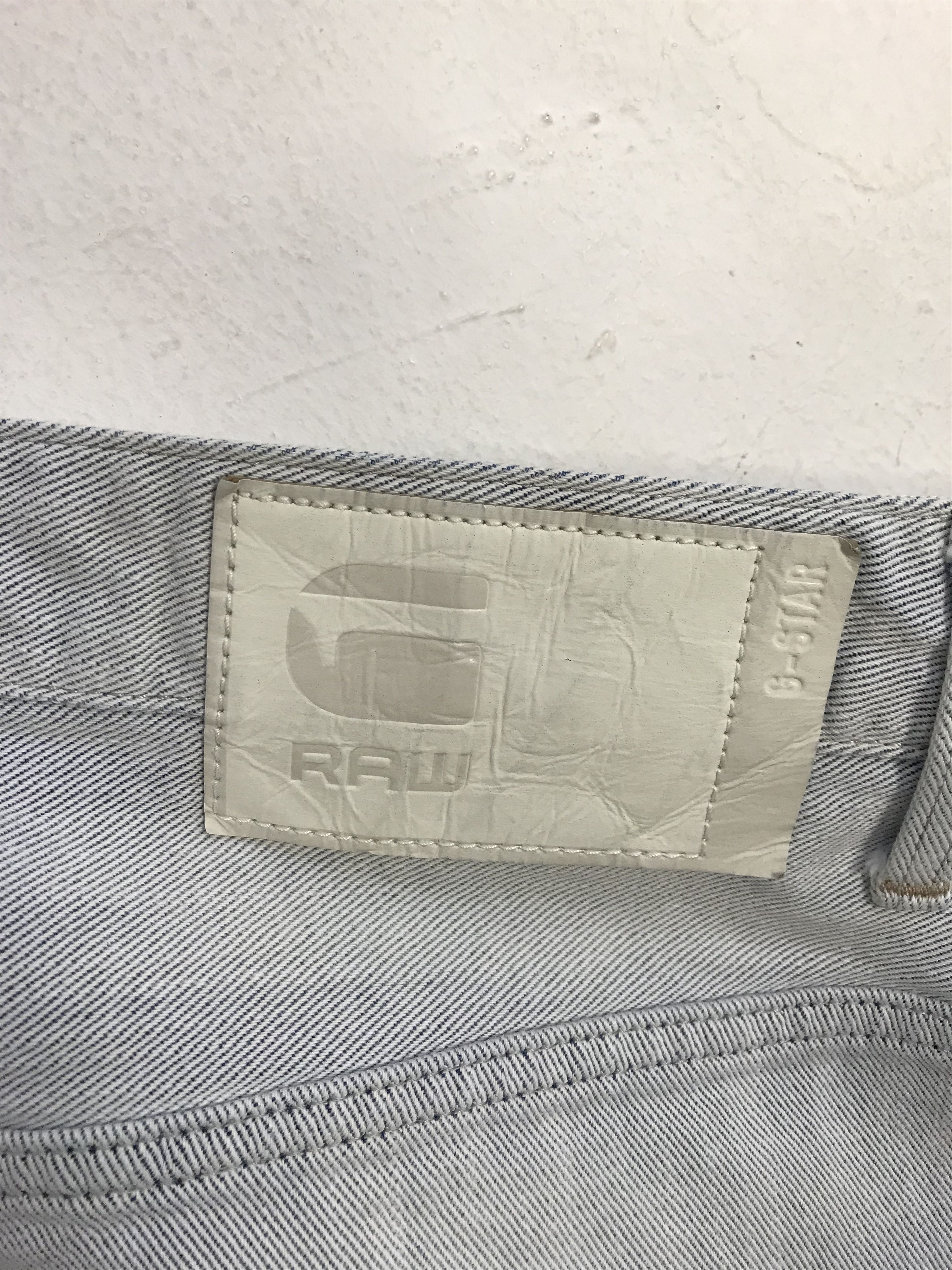 G-Star × Vintage GS Star Restore Denim Arc Tapered Indigo Pant Straight Cut Size US 36 / EU 52 - 6 Thumbnail