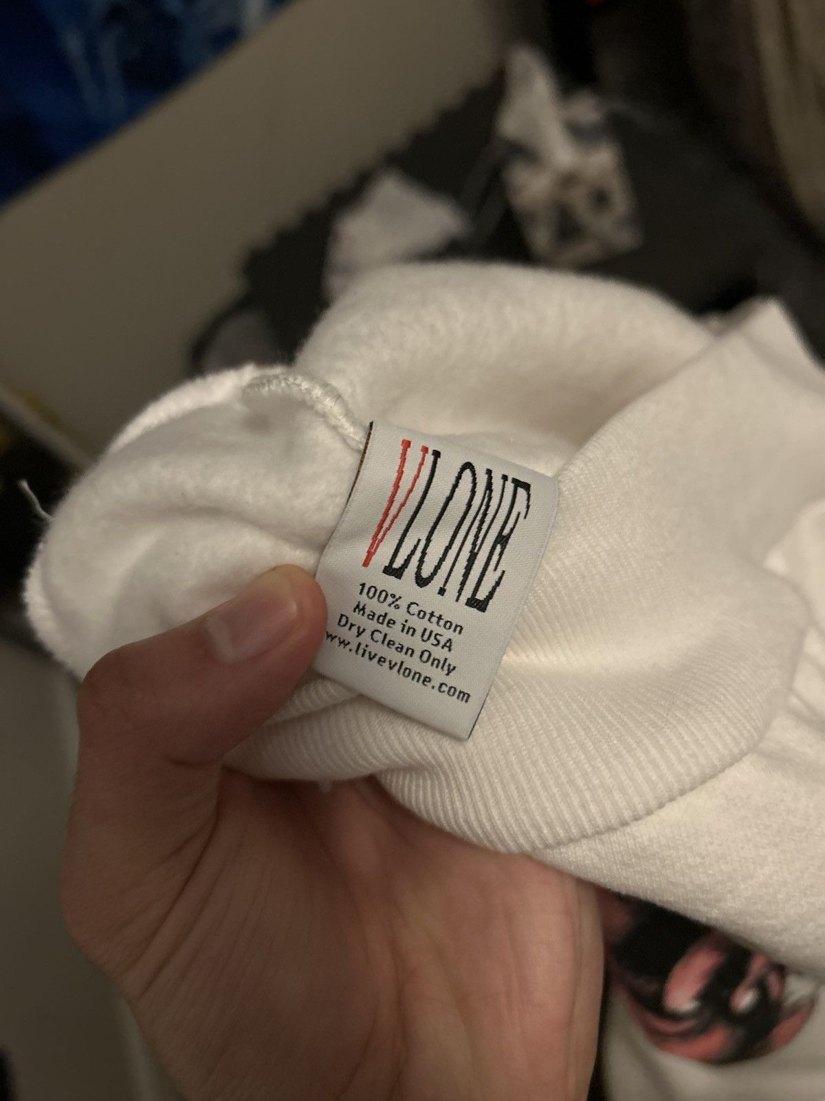 Vlone Vlone Rodman Logo Hoodie White Size US S / EU 44-46 / 1 - 5 Thumbnail