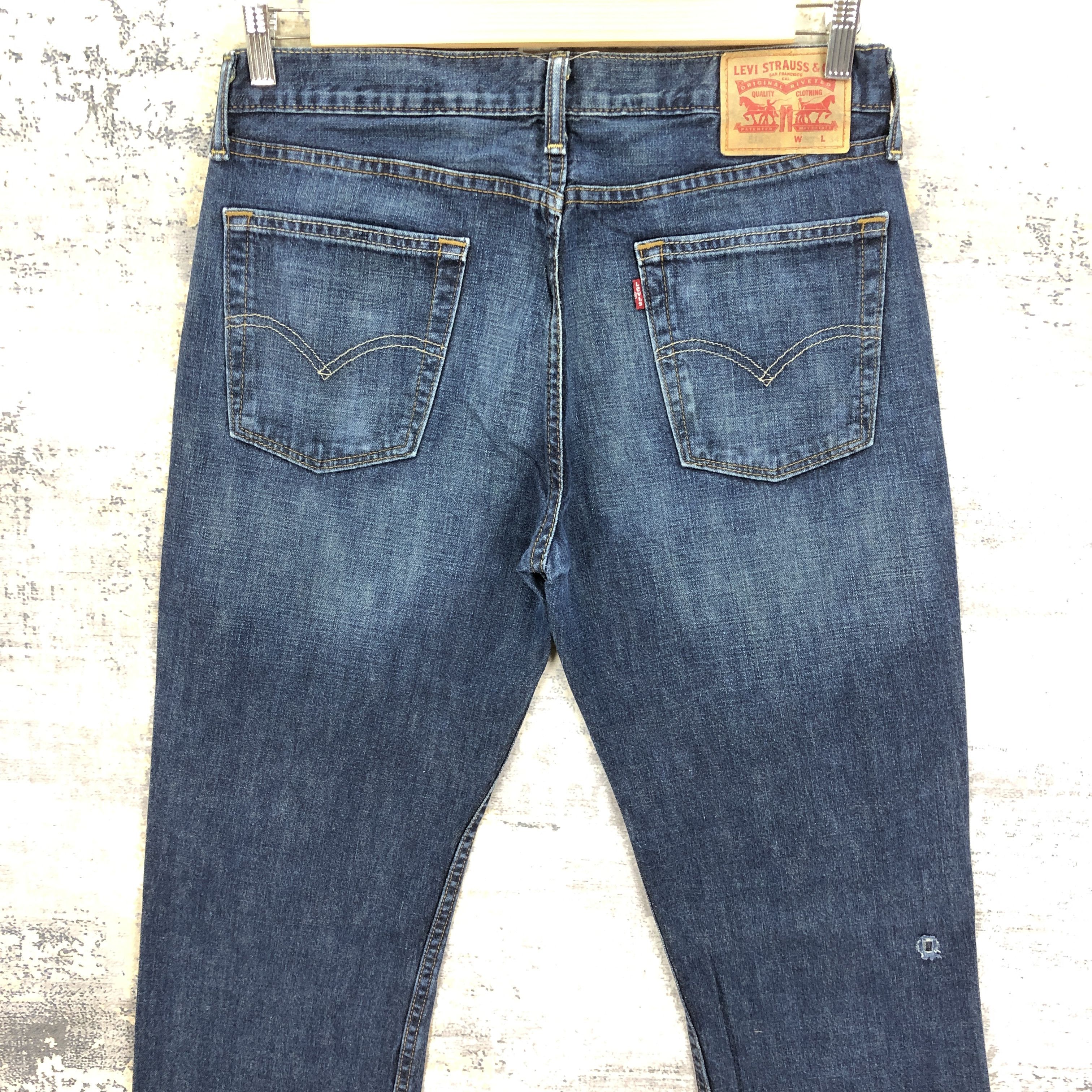 Levi's Vintage Y2K Levis Indigo Wash Jeans Levi's Faded Denim Size US 32 / EU 48 - 4 Thumbnail
