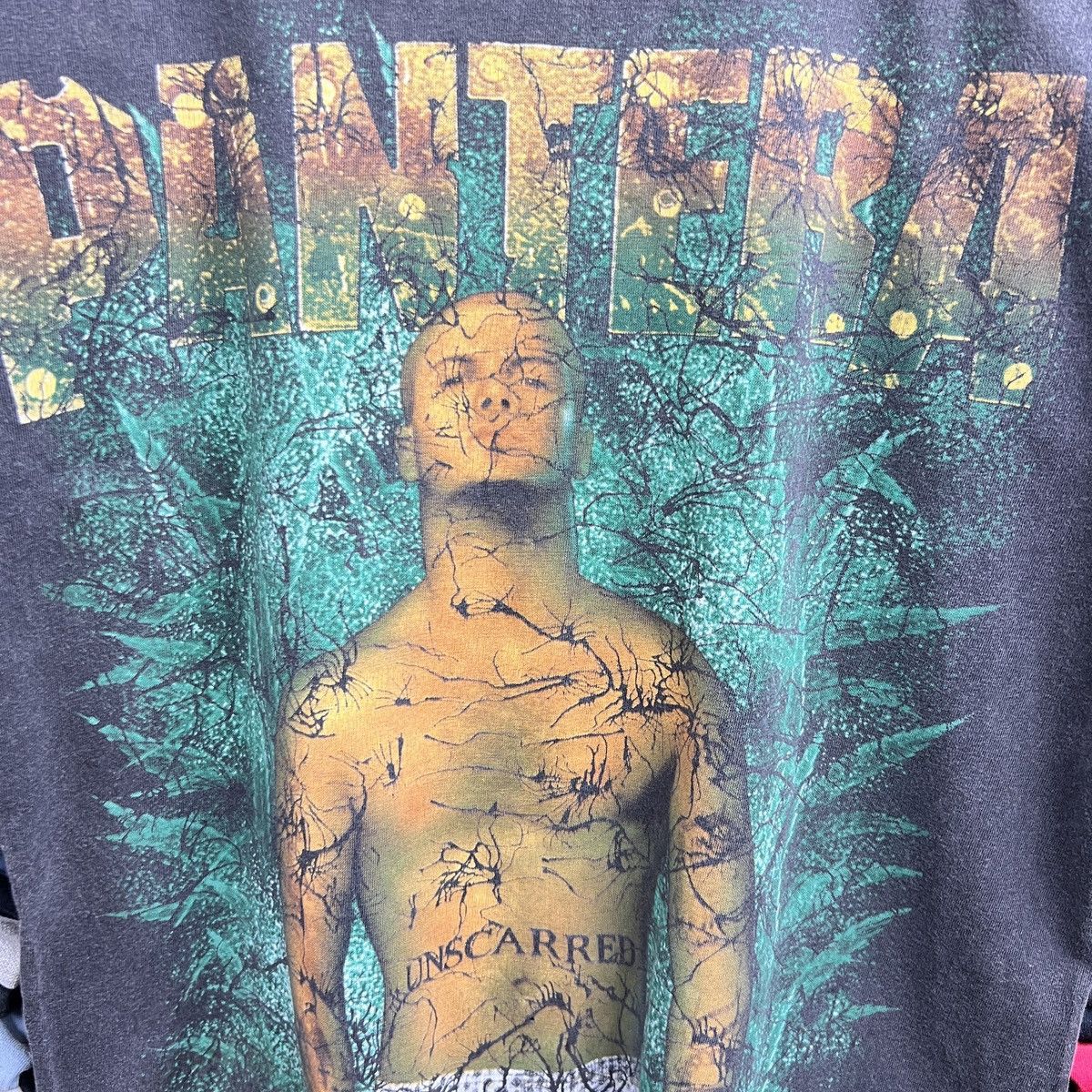 Band Tees VTG PANTERA DISTRESS SIZE X-LARGE FIT MEDIUM SINGLE STITCH Size US M / EU 48-50 / 2 - 3 Thumbnail