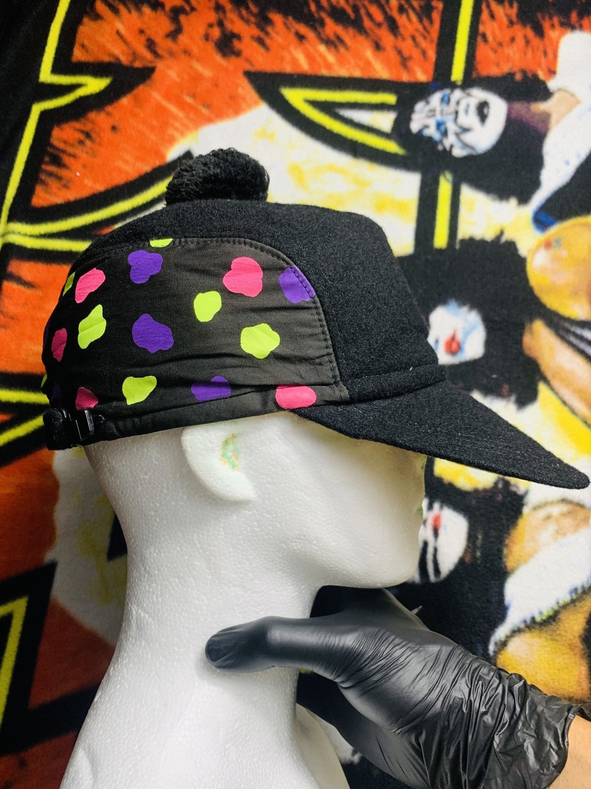 Conte of Florence × Vintage VINTAGE CONTE OF FLORENCE POM-POM CAP (RARE) Size ONE SIZE - 3 Thumbnail