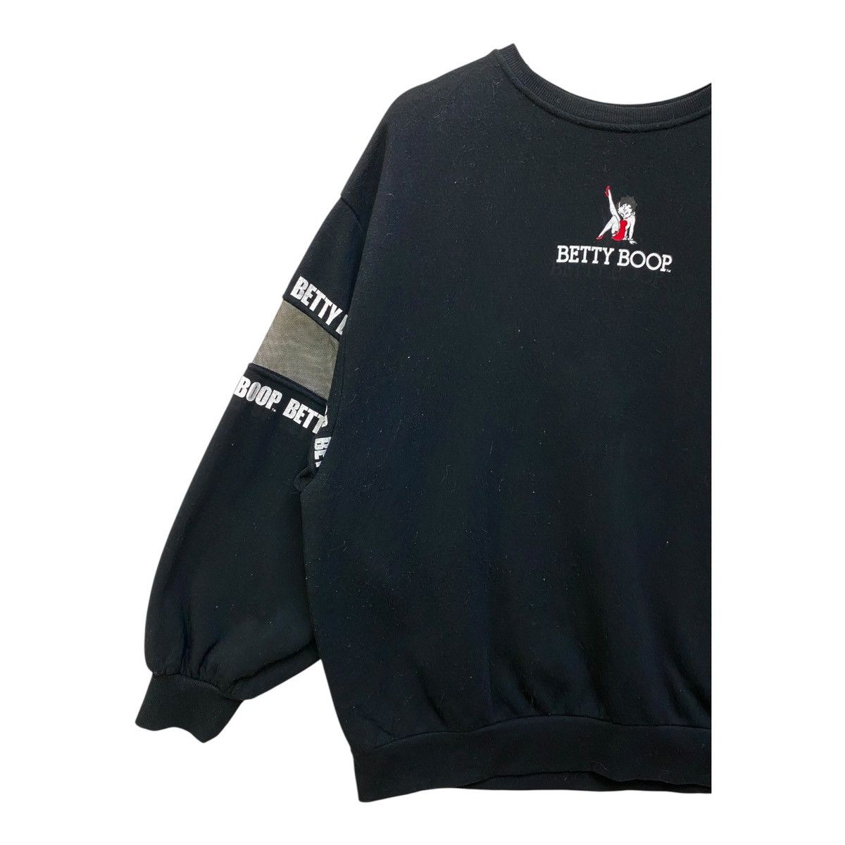 Cartoon Network Betty Boop Sweatshirt Center Logo Spellout Crewneck Size L Size L / US 10 / IT 46 - 4 Thumbnail