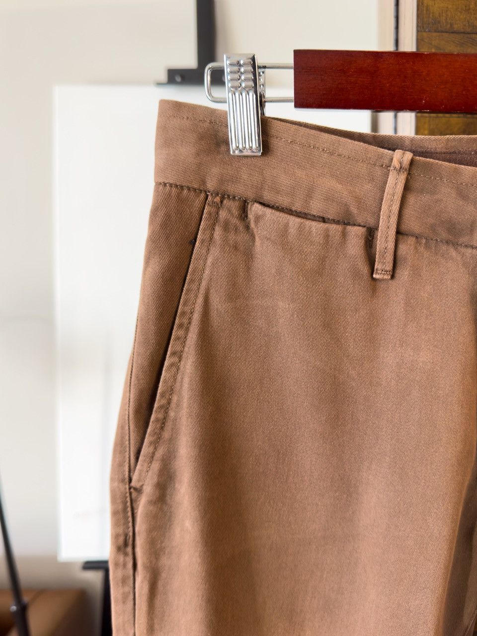 Life After Denim life/after/denim Brown Weekend Slim Fit Chino Pants - 31 Size US 31 - 6 Thumbnail
