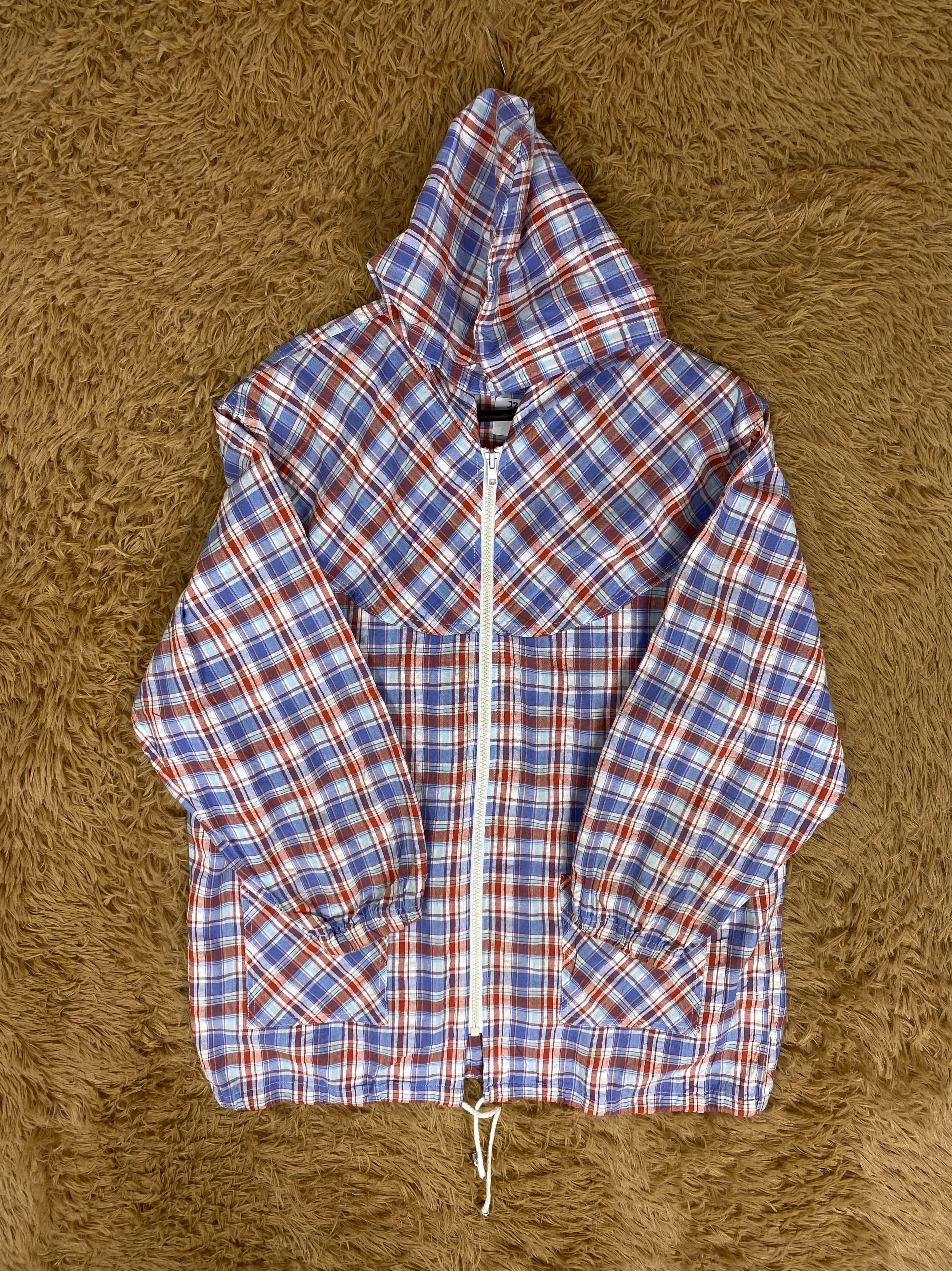 Japanese Brand × Vintage Vintage Splendid Flannel Hoodie Jacket Size US S / EU 44-46 / 1 - 4 Thumbnail