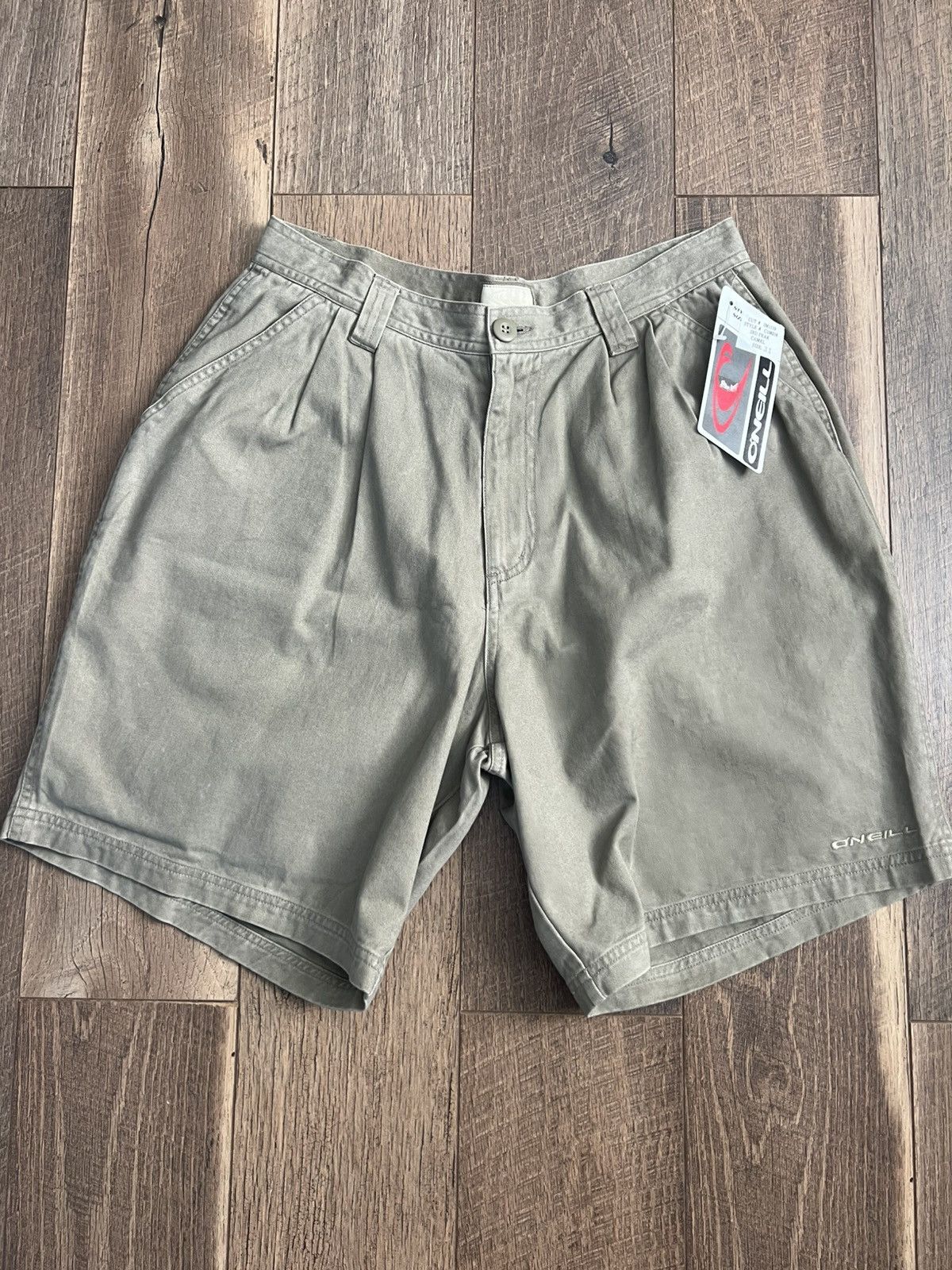 O'Neill Retro O’Neill Khaki Shorts Y2K Size US 31 - 1 Thumbnail