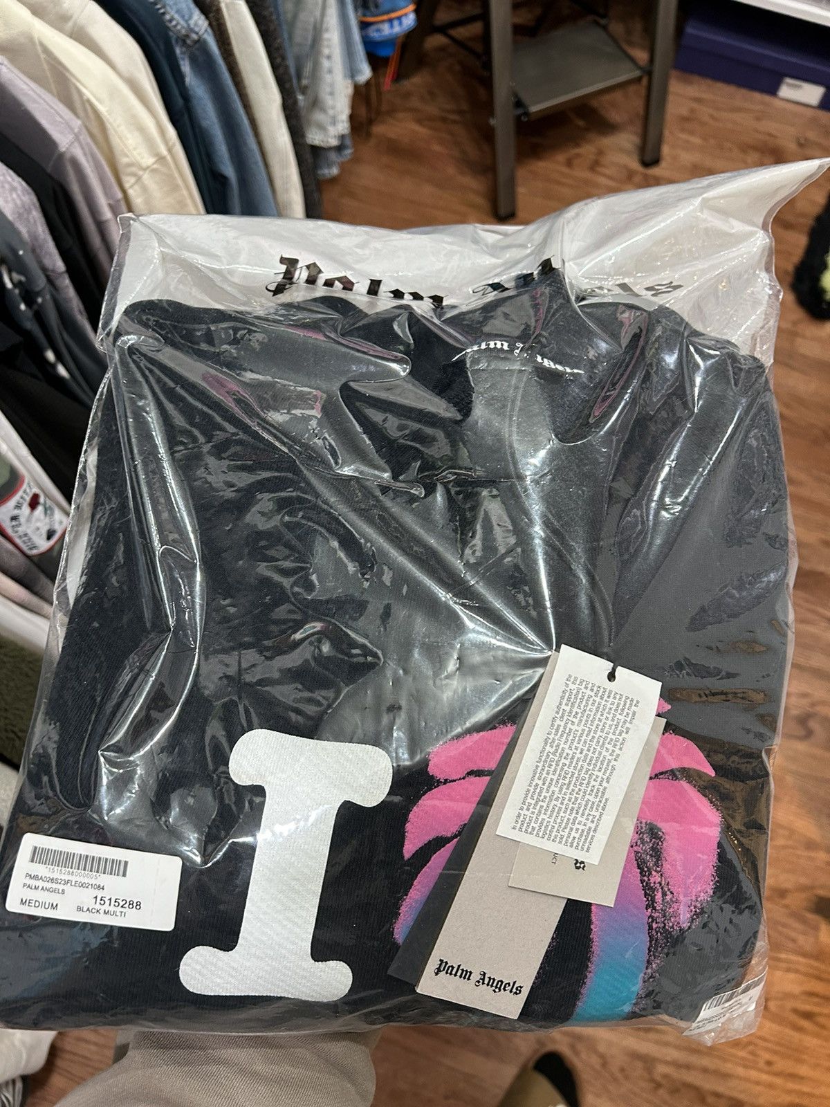 Designer × Palm Angels Palm Angels heavyweight crewneck Size US M / EU 48-50 / 2 - 12 Thumbnail