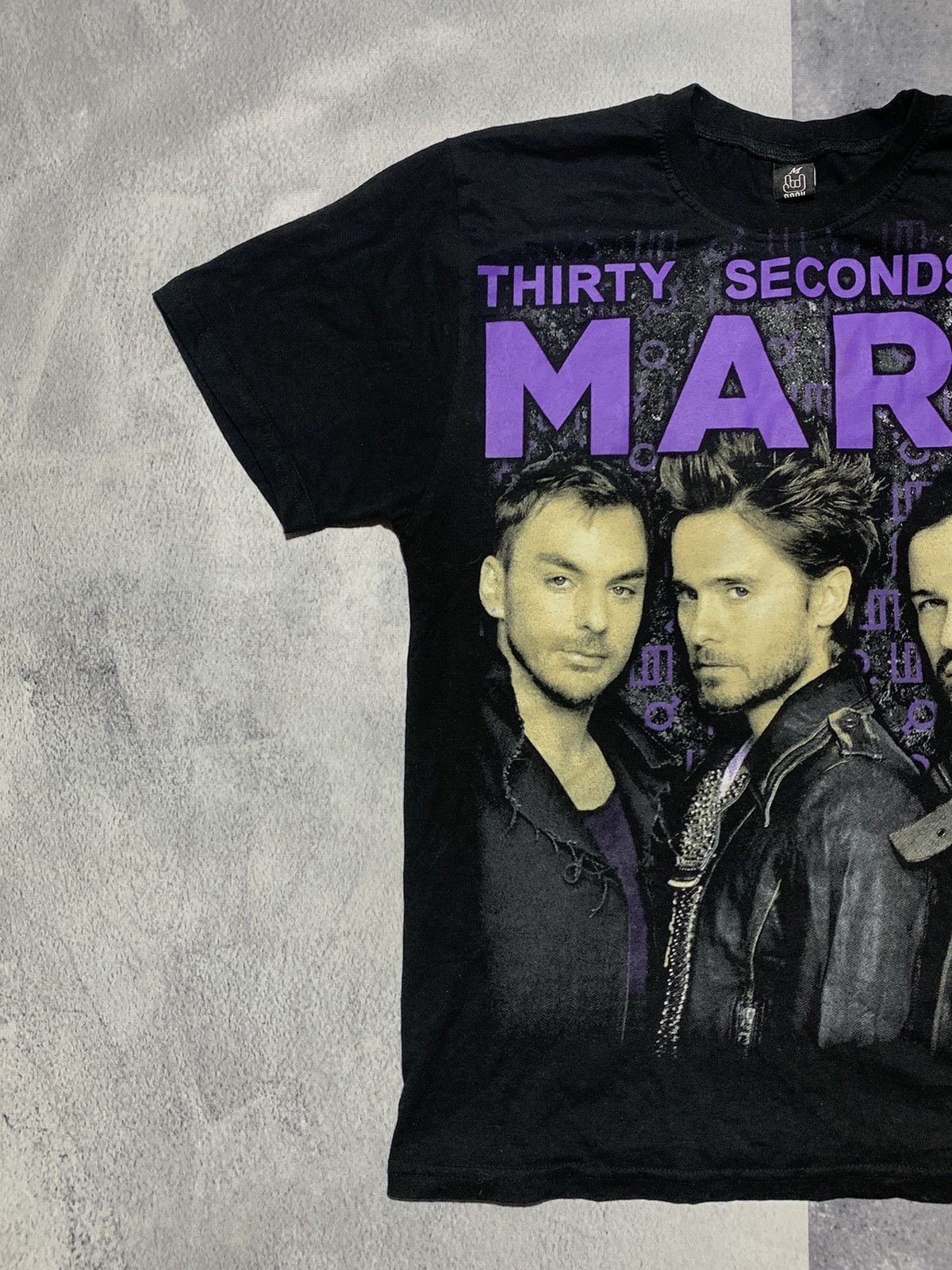 Band Tees × Vintage Vintage Y2K Thirty Seconds To Mars band tee Big Logo size M Size US M / EU 48-50 / 2 - 2 Thumbnail