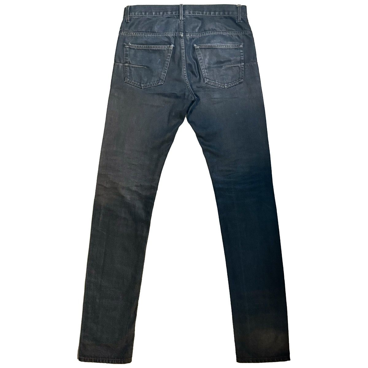 Dior Kris Van Assche Dior Waxed Denim Size US 29 - 1 Thumbnail