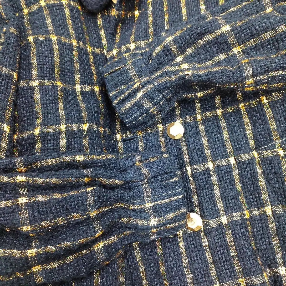 Chanel Chanel 19A Wool Jacket Black Gold Size 34 Size XS / US 0-2 / IT 36-38 - 6 Thumbnail