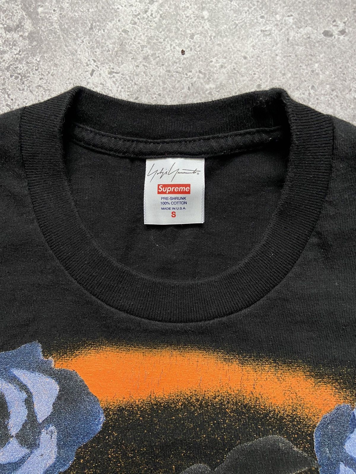 Supreme × Yohji Yamamoto Supreme Yohji Yamamoto Pumpkin Tee Black Size S Size US S / EU 44-46 / 1 - 3 Thumbnail