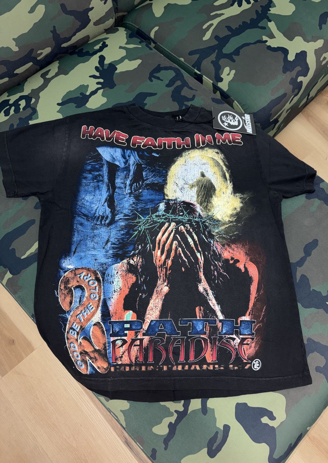HELLSTAR Hellstar HStar Glow In The Dark Tee | Grailed