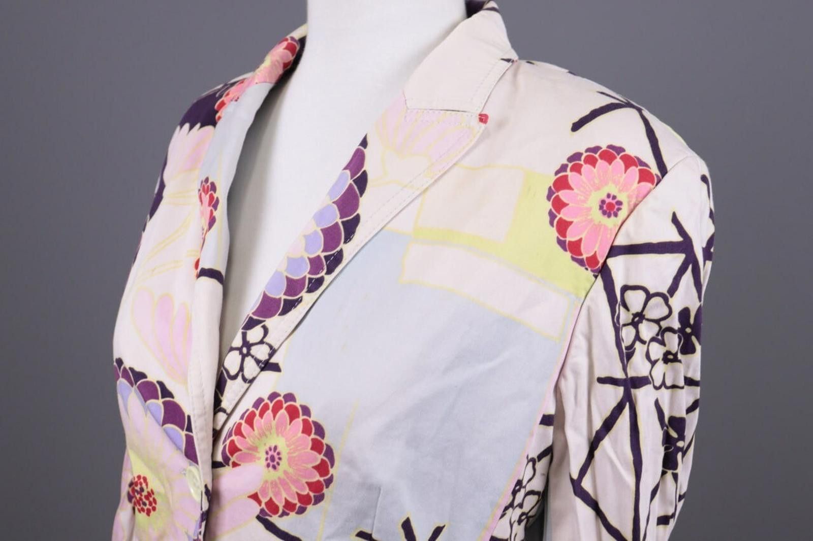 Escada Escada Sport Multicolor Floral Two Button Jacket Size 40 Size M / US 6-8 / IT 42-44 - 11 Thumbnail