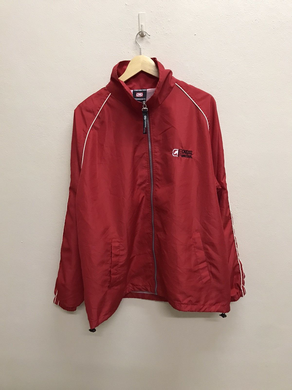 Ecko Unltd. Vintage 90s Encko Funtion Windbreaker Jacket Size US XXL / EU 58 / 5 - 15 Thumbnail