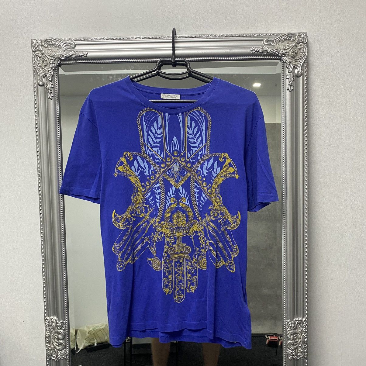 Versace VINTAGE VERSACE SHIRT Size US XL / EU 56 / 4 - 1 Thumbnail