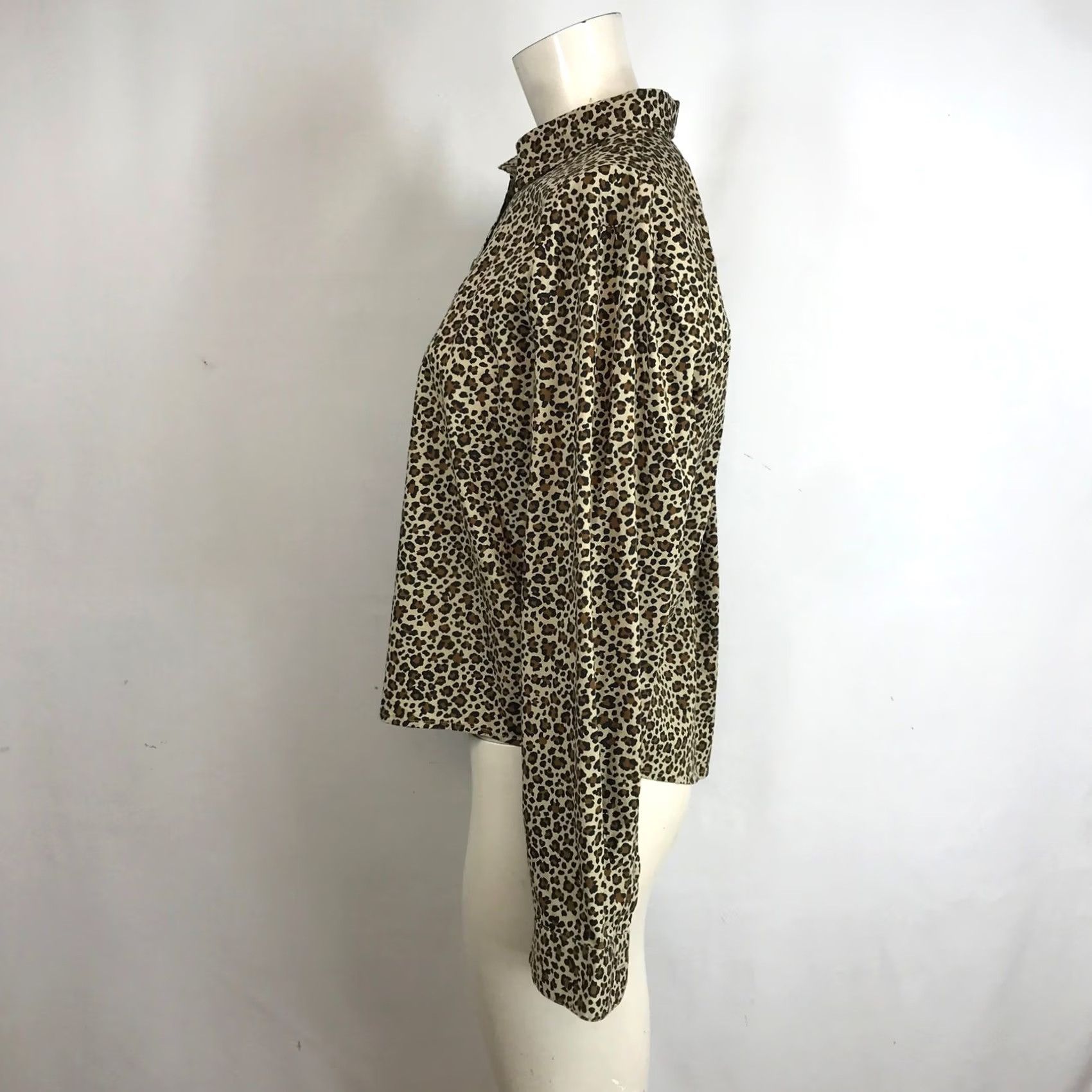 J.Crew J Crew Leopard Print Button Down Shirt Long Sleeve Women Size M Size M / US 6-8 / IT 42-44 - 6 Thumbnail