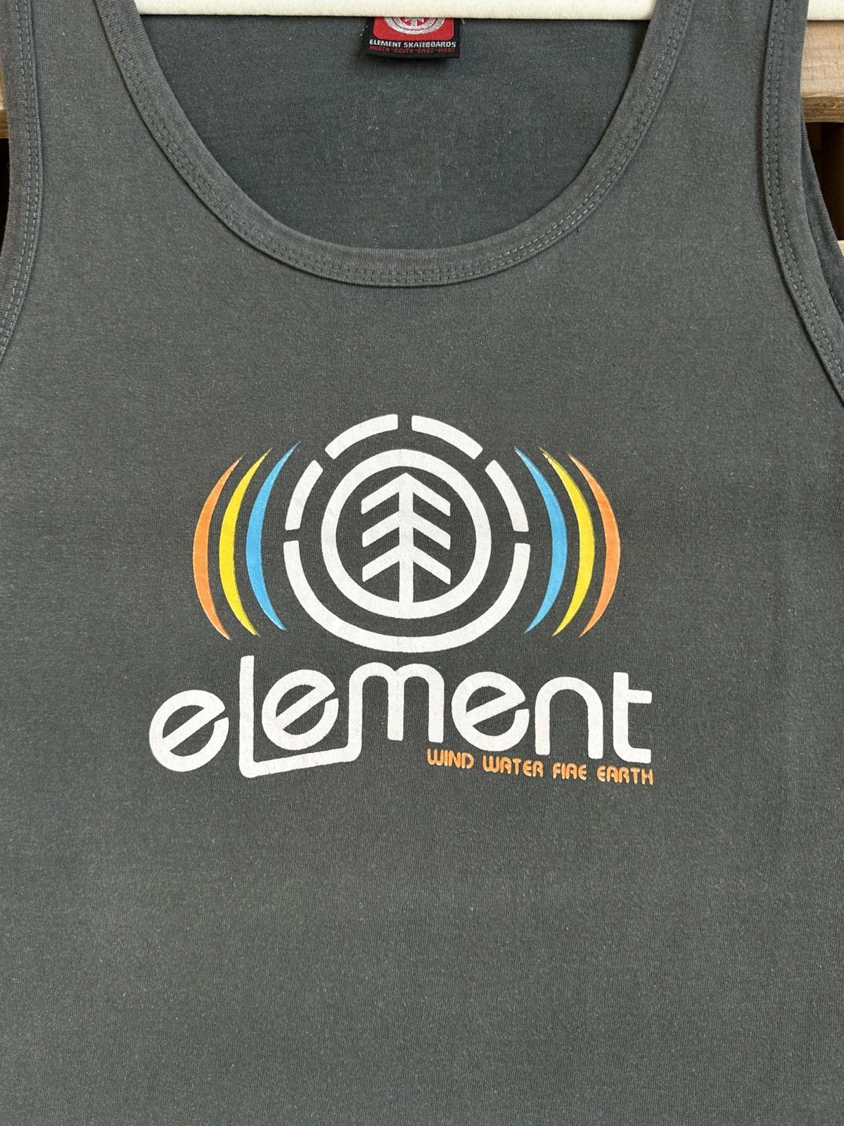 Element Vintage Element Skateboards Printed Grey Top Size US M / EU 48-50 / 2 - 4 Thumbnail