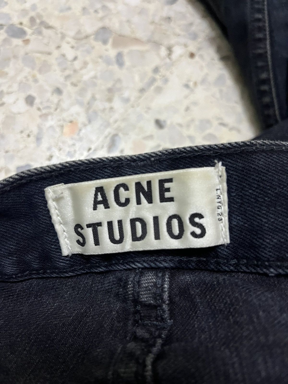 Acne Studios Acne Studios Roc Lana model Black Denim Jeans Size US 30 / EU 46 - 6 Thumbnail