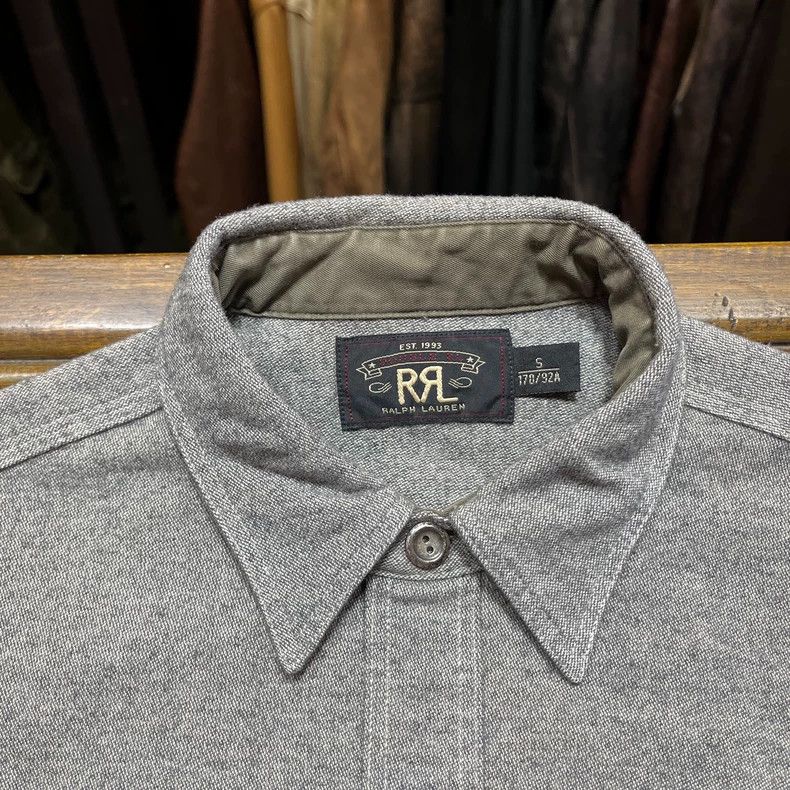 RRL Ralph Lauren RRL Ralph Lauren Old wool blend shirt Size US S / EU 44-46 / 1 - 3 Thumbnail