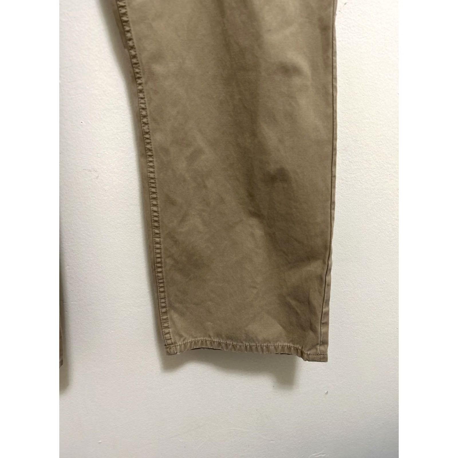 Polo Ralph Lauren VINTAGE Polo Ralph Lauren Pants Mens 38x30 Tan Authentic Dungarees Straight Khaki Size US M / EU 48-50 / 2 - 5 Thumbnail