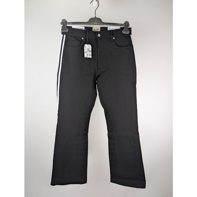 Gallery Dept. o1rshd1 Striped Logan Poly Flared Pants in Black Size US 32 / EU 48 - 2 Thumbnail