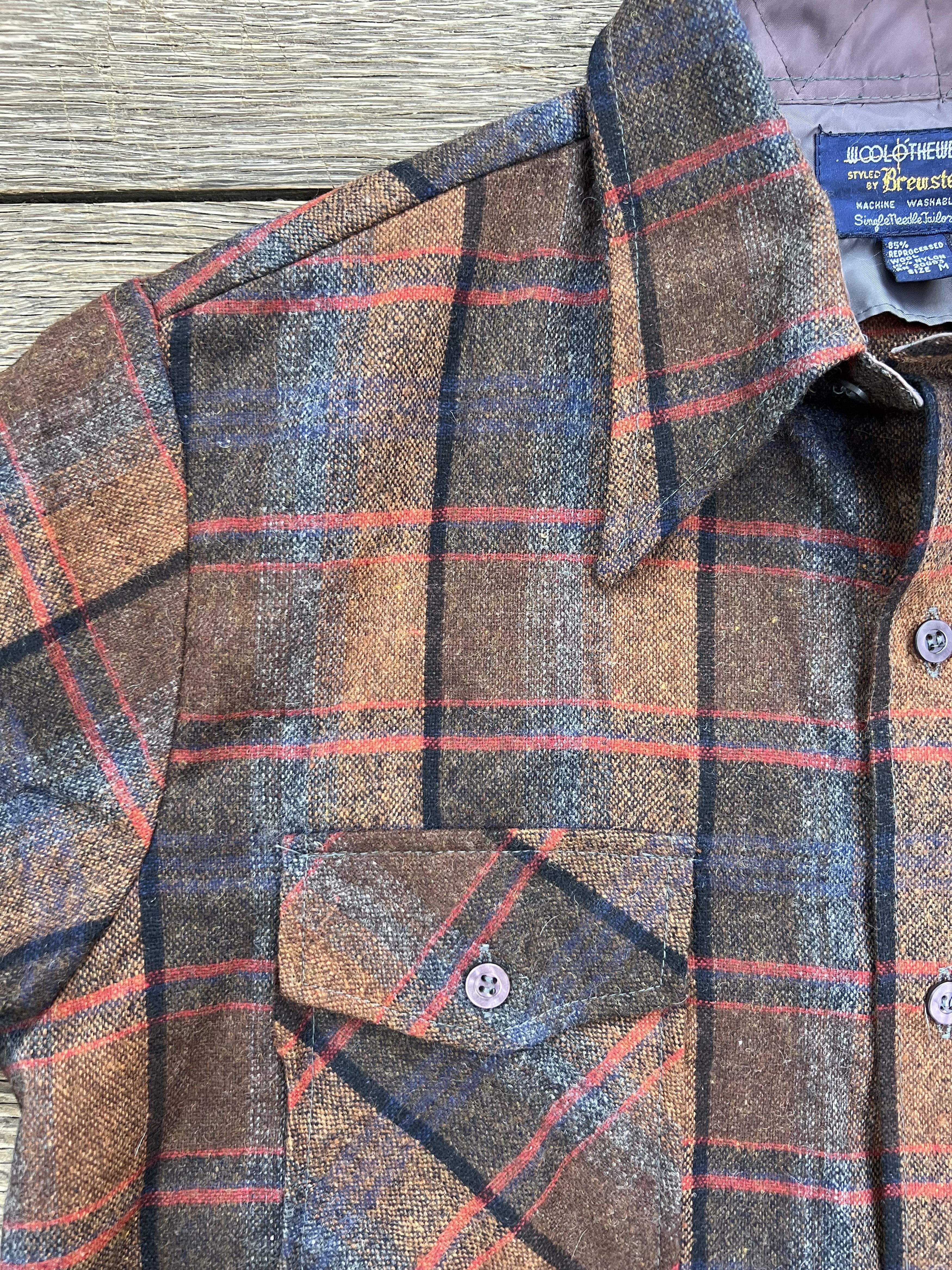 Woolrich Woolen Mills Vintage Plaid Shirt Never worn Size US M / EU 48-50 / 2 - 3 Thumbnail