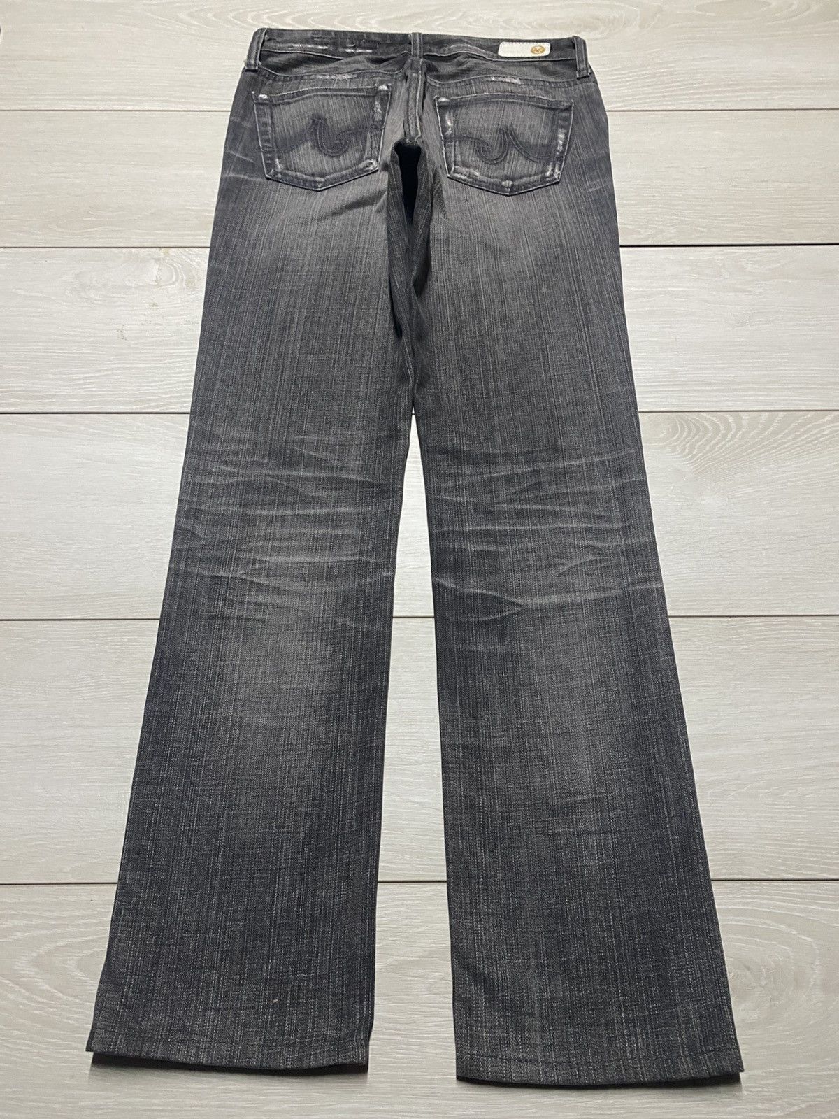 AG Adriano Goldschmied Vintage Adriano Ag Skinny Straight Jeans Size US 30 / EU 46 - 3 Thumbnail