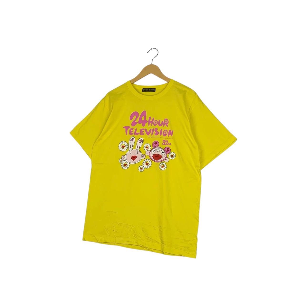 Designer × Japanese Brand × Vintage Vintage takashi murakami t-shirt x 24 hour television Size US M / EU 48-50 / 2 - 6 Thumbnail