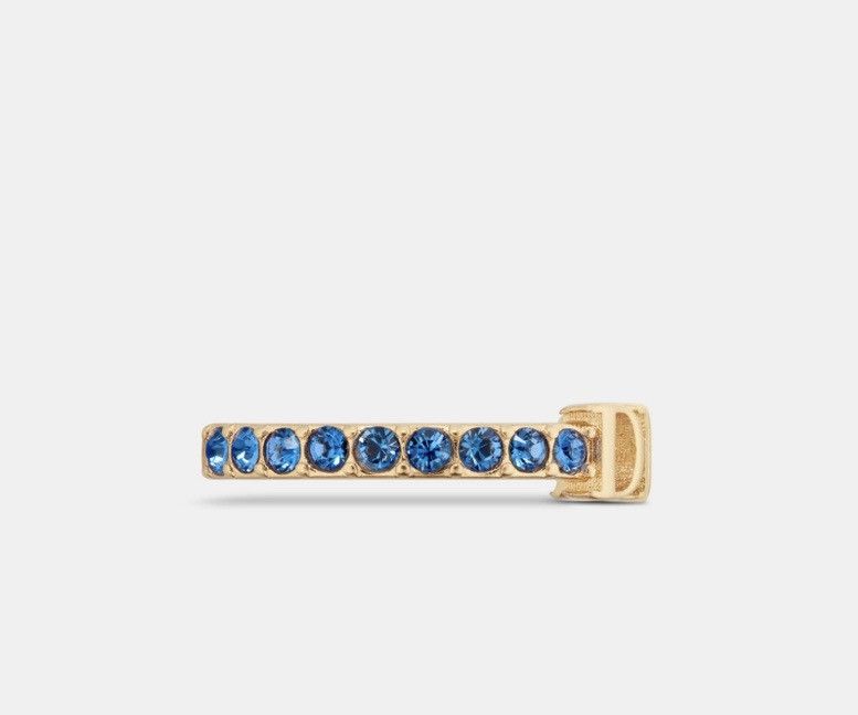 Dior Christian Dior DIO(R)EVOLUTION RING Gold-Finish Metal Blue Size ONE SIZE - 3 Thumbnail