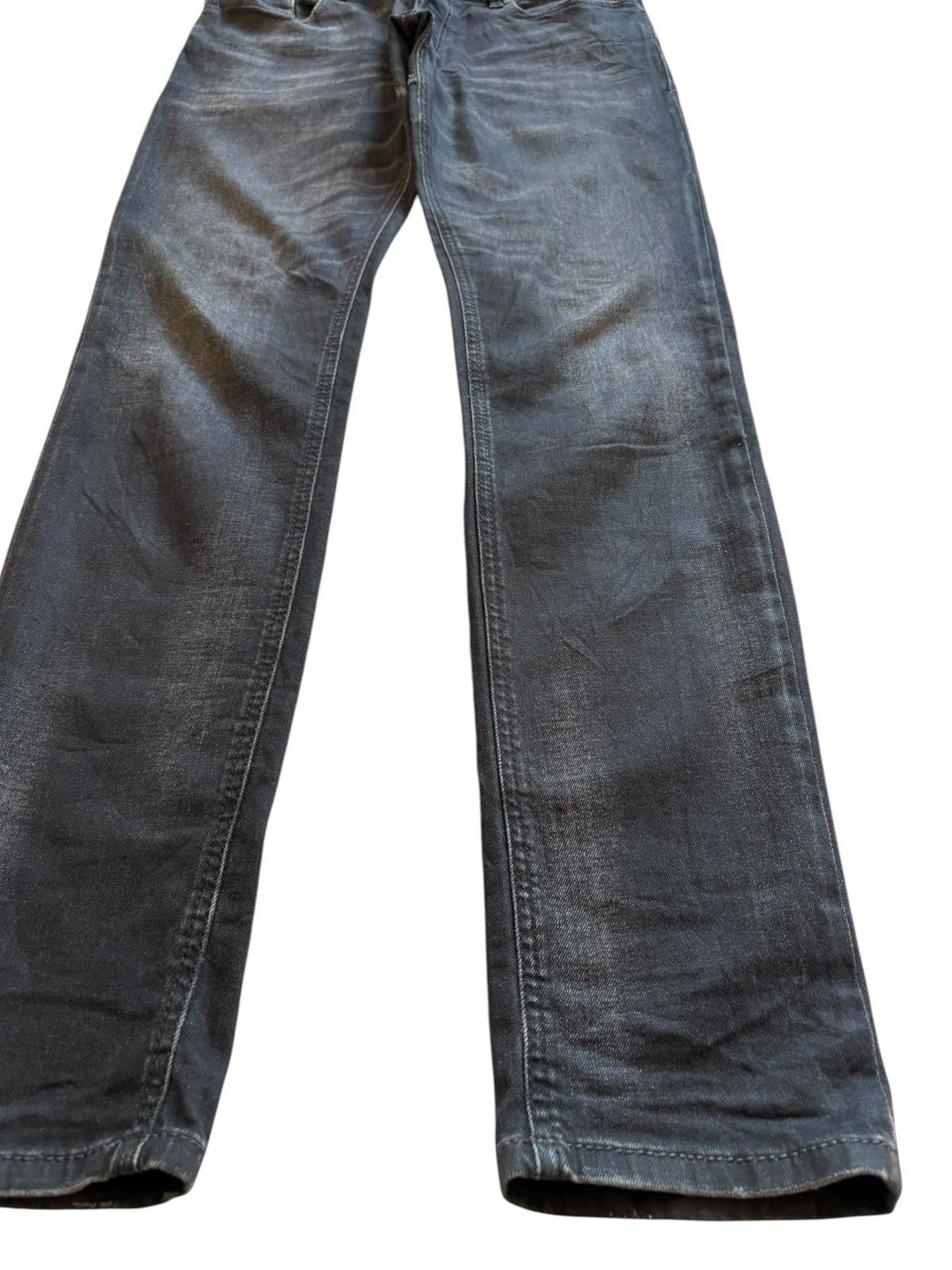 Diesel Vintage Diesel Sleenker Faded Wash Black Jeans Size US 30 / EU 46 - 7 Thumbnail