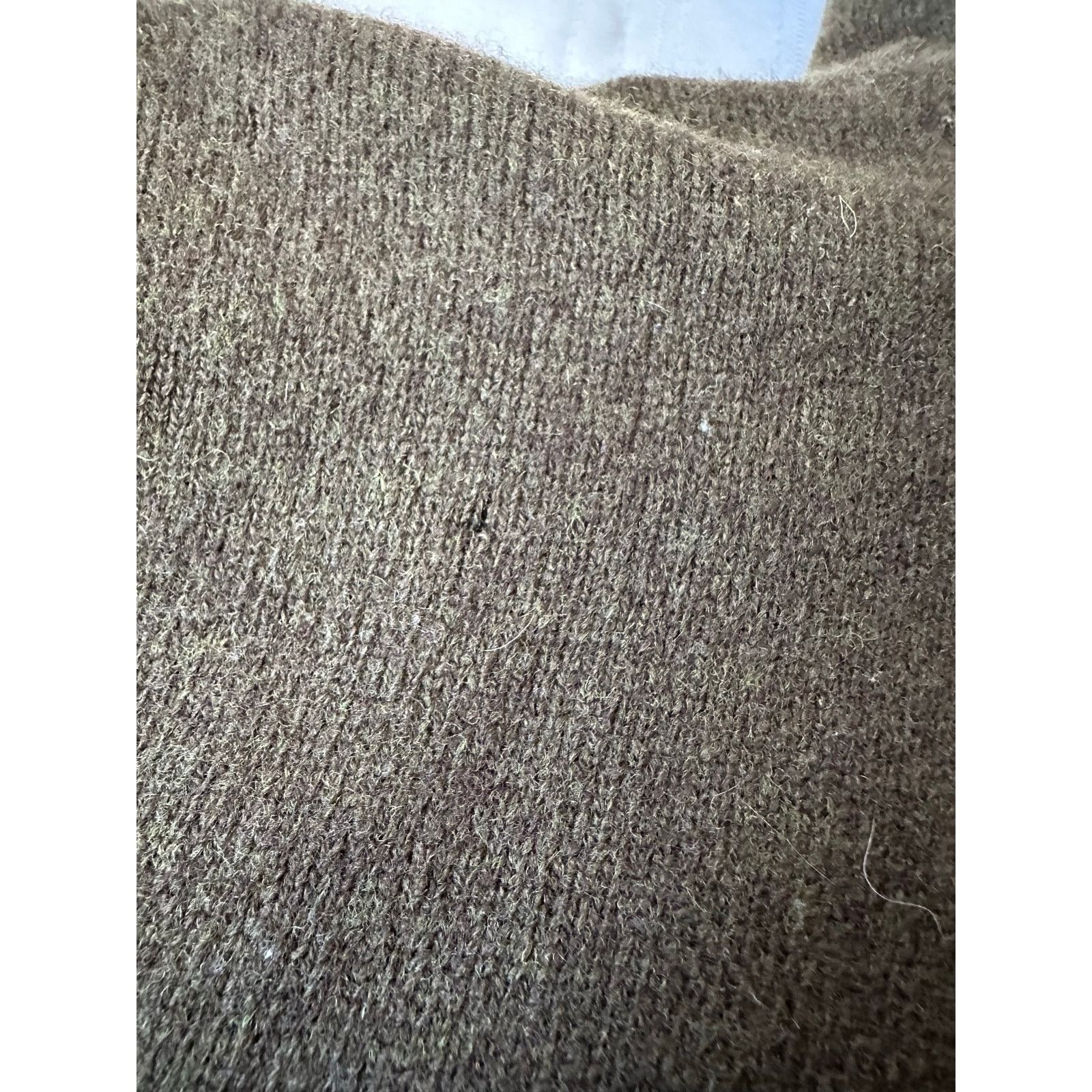 Stussy STUSSY Lambswool Zip Up Mens M Green Sherpa Lined Sweater Size US M / EU 48-50 / 2 - 10 Thumbnail