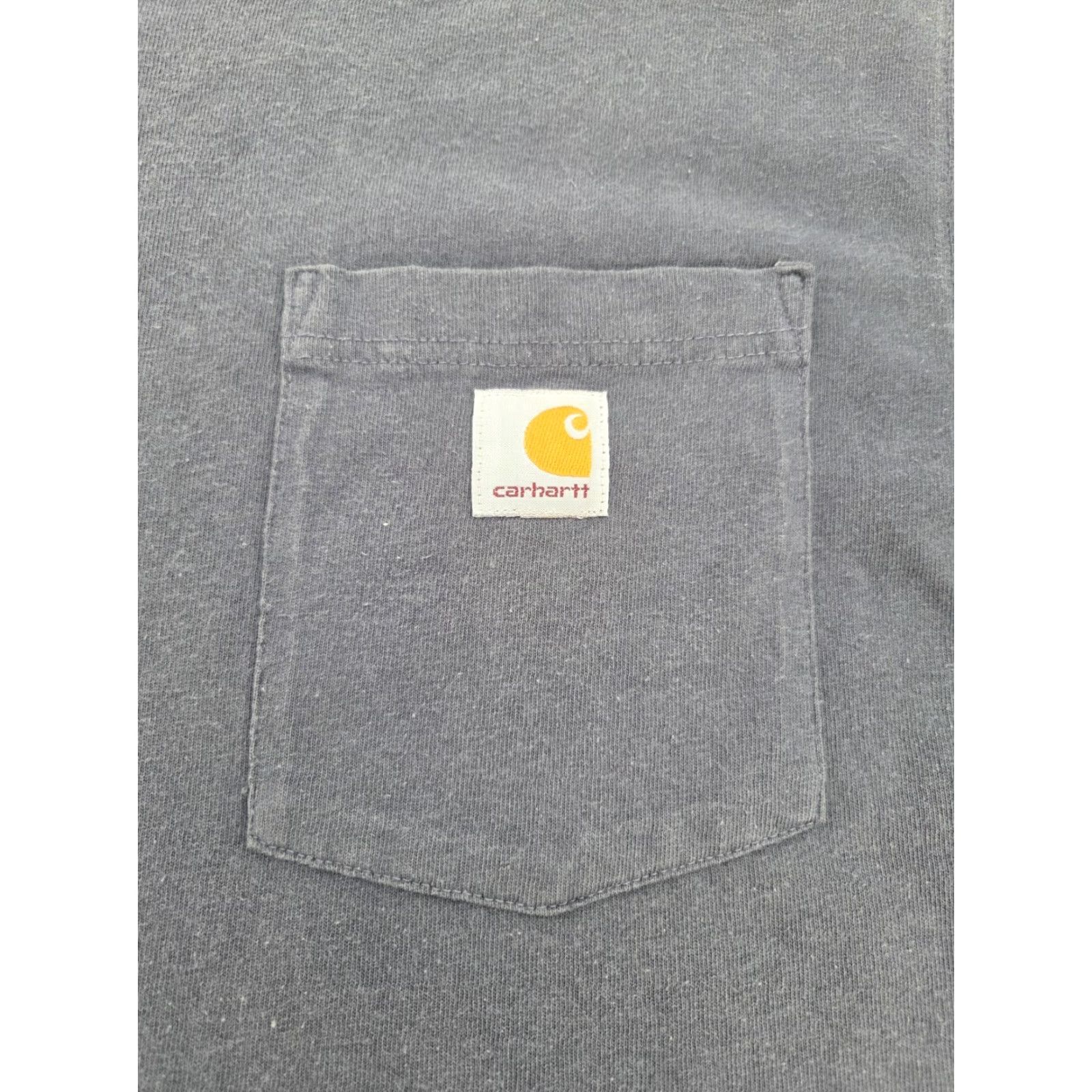 Carhartt Carhartt Henley T Shirt Adult M Gray Pocket Logo Short Sleeve Size US M / EU 48-50 / 2 - 3 Thumbnail