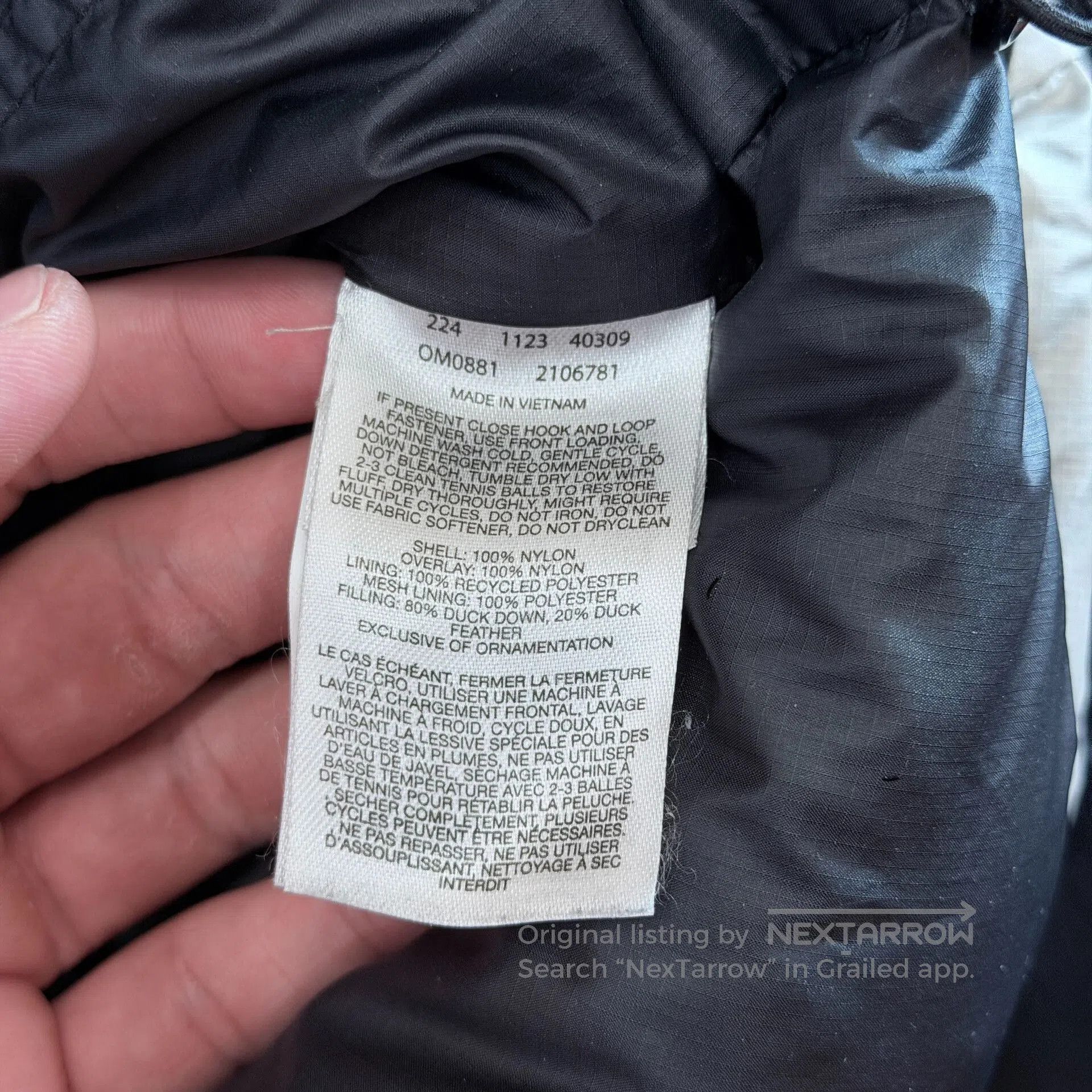 Mountain Hardwear Stussy Mountain Hardwear White Camo Down Jacket. Size US M / EU 48-50 / 2 - 6 Thumbnail